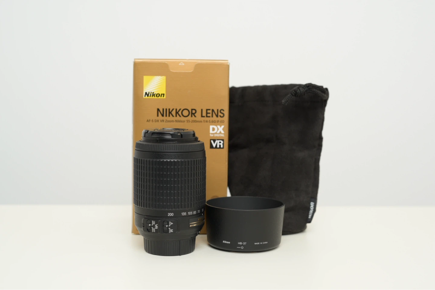 Nikon 55-200mm f/4-5.6G AF-S DX VR IF-ED Lens – Complete Set - photo 2