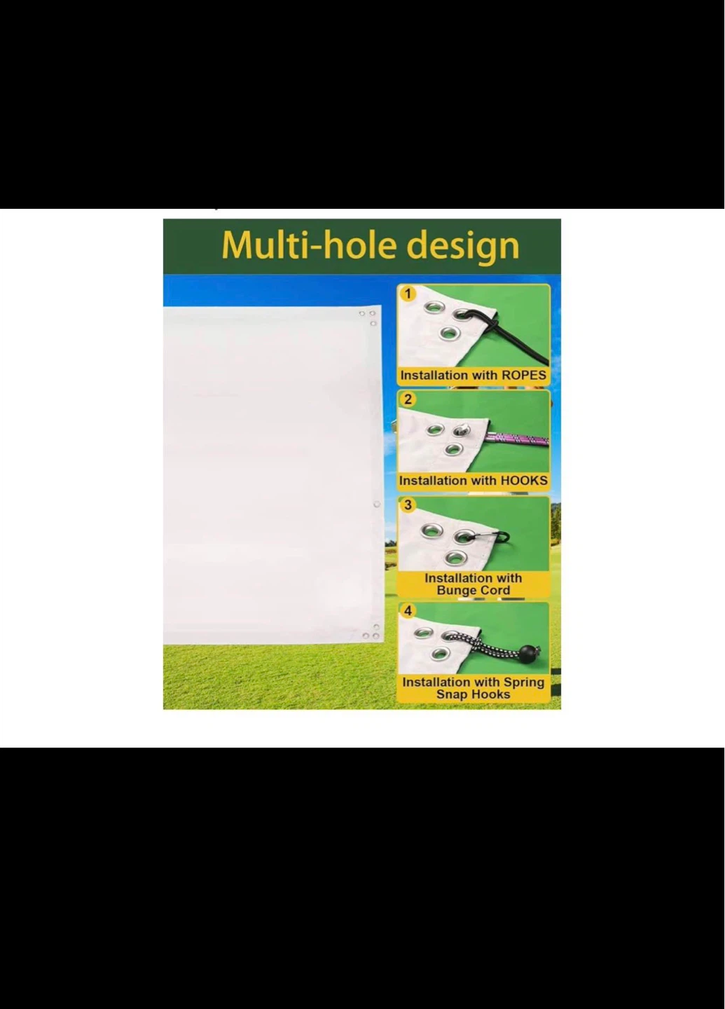 Indoor Golf Impact Screen and Accessories - photo 4