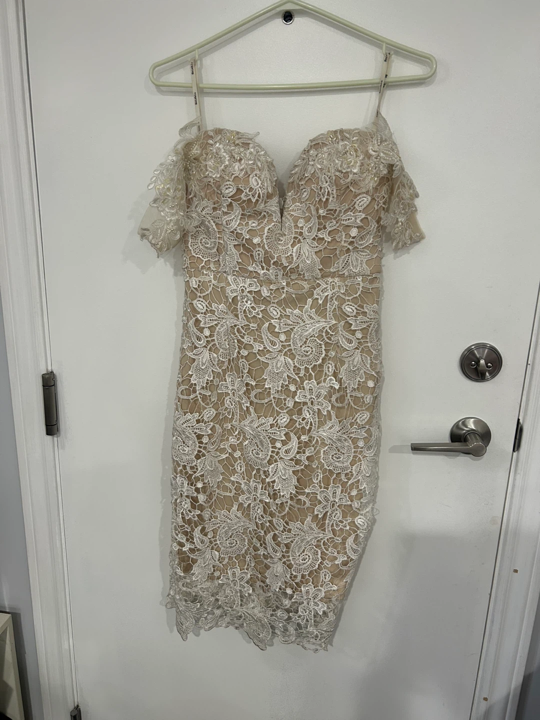 Lace Off-the-Shoulder Dress