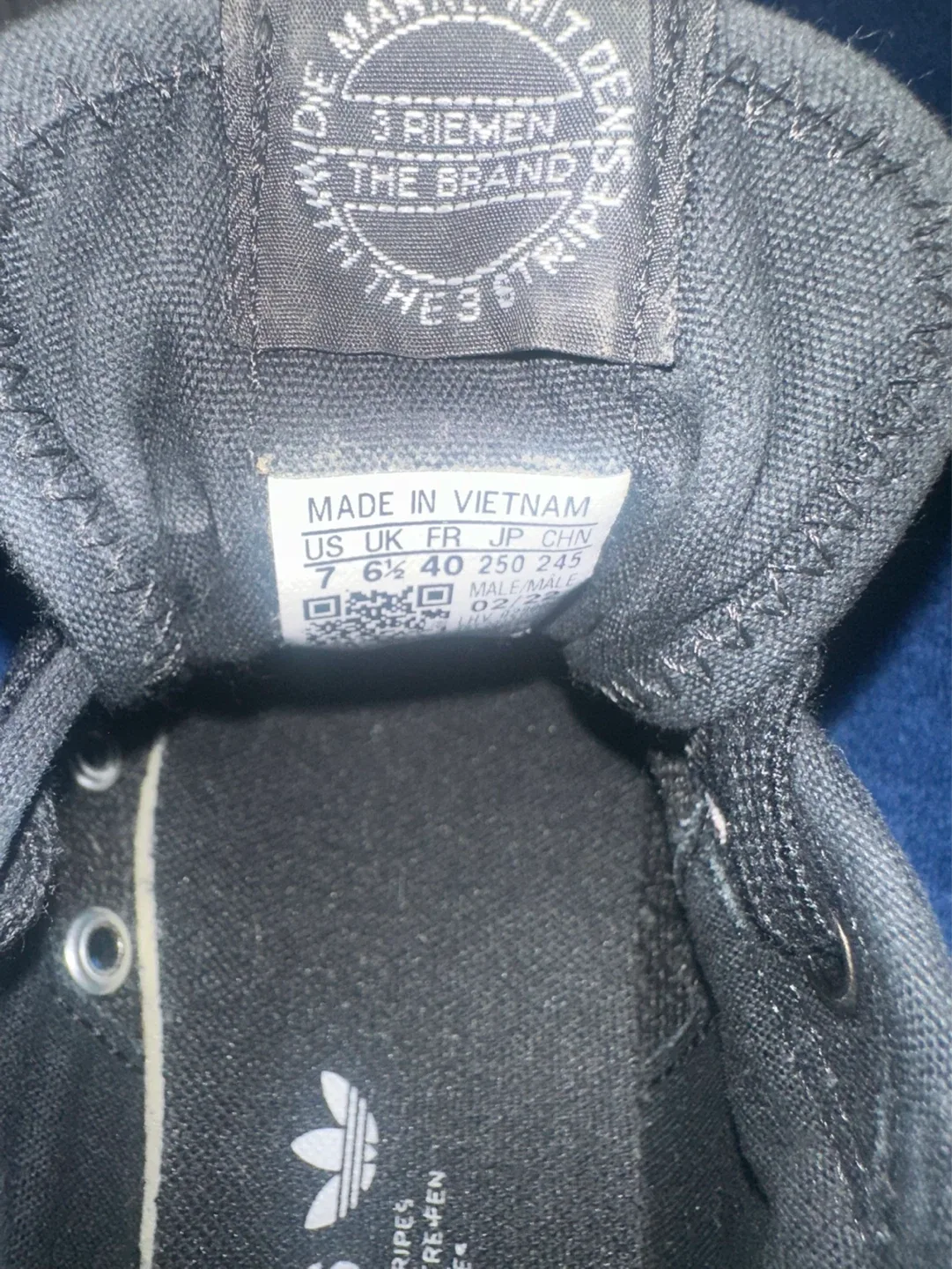 Adidas Nizza Shoes - Black and White - photo 5