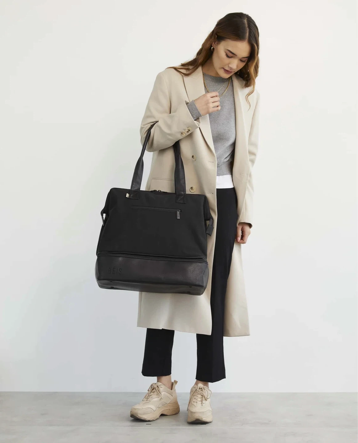 BÉIS The Mini Weekender Bag - Black