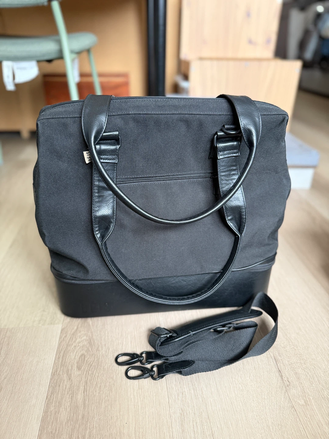 BÉIS The Mini Weekender Bag - Black - photo 3