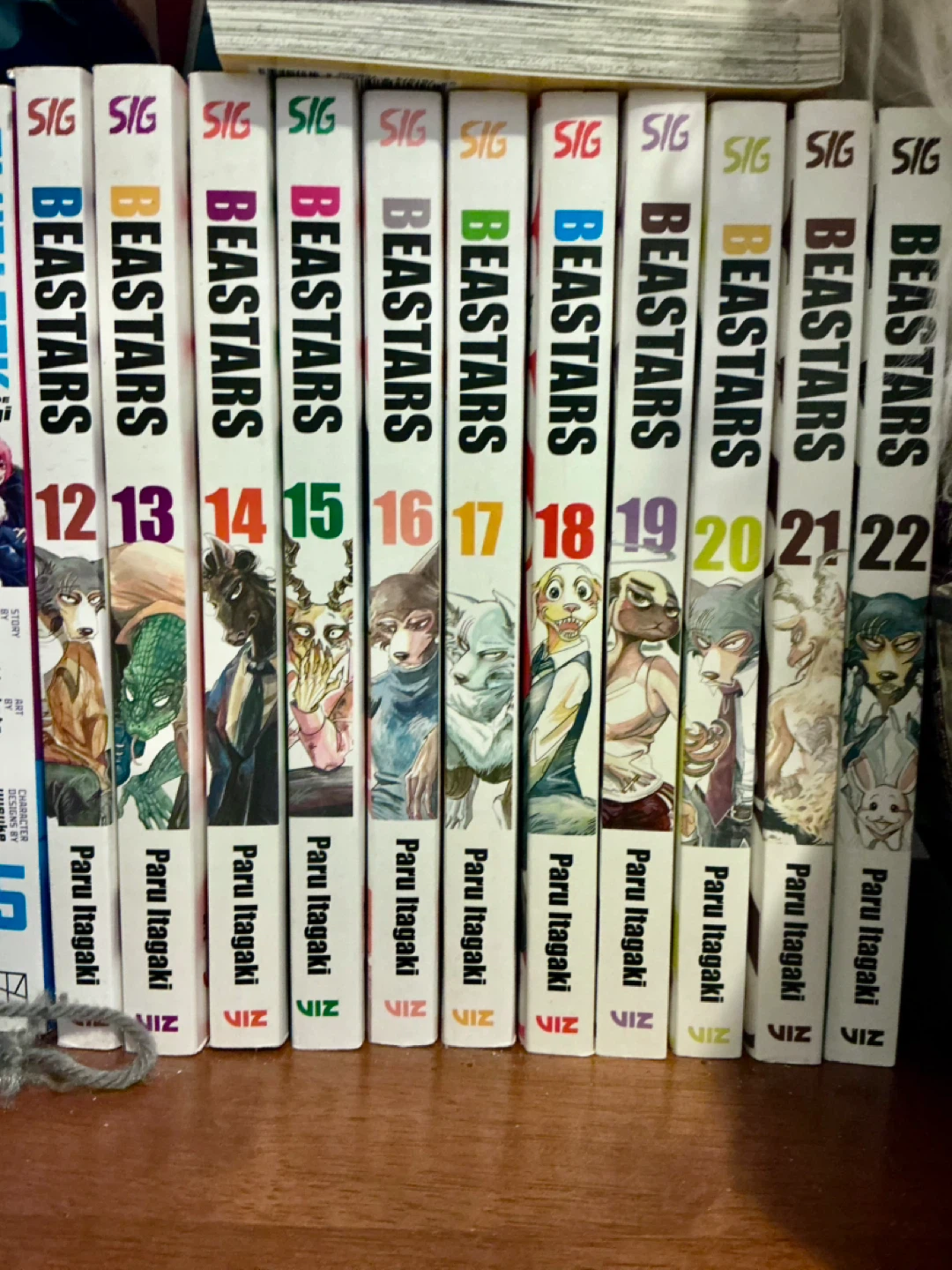 BEASTARS Manga Volumes 12-22