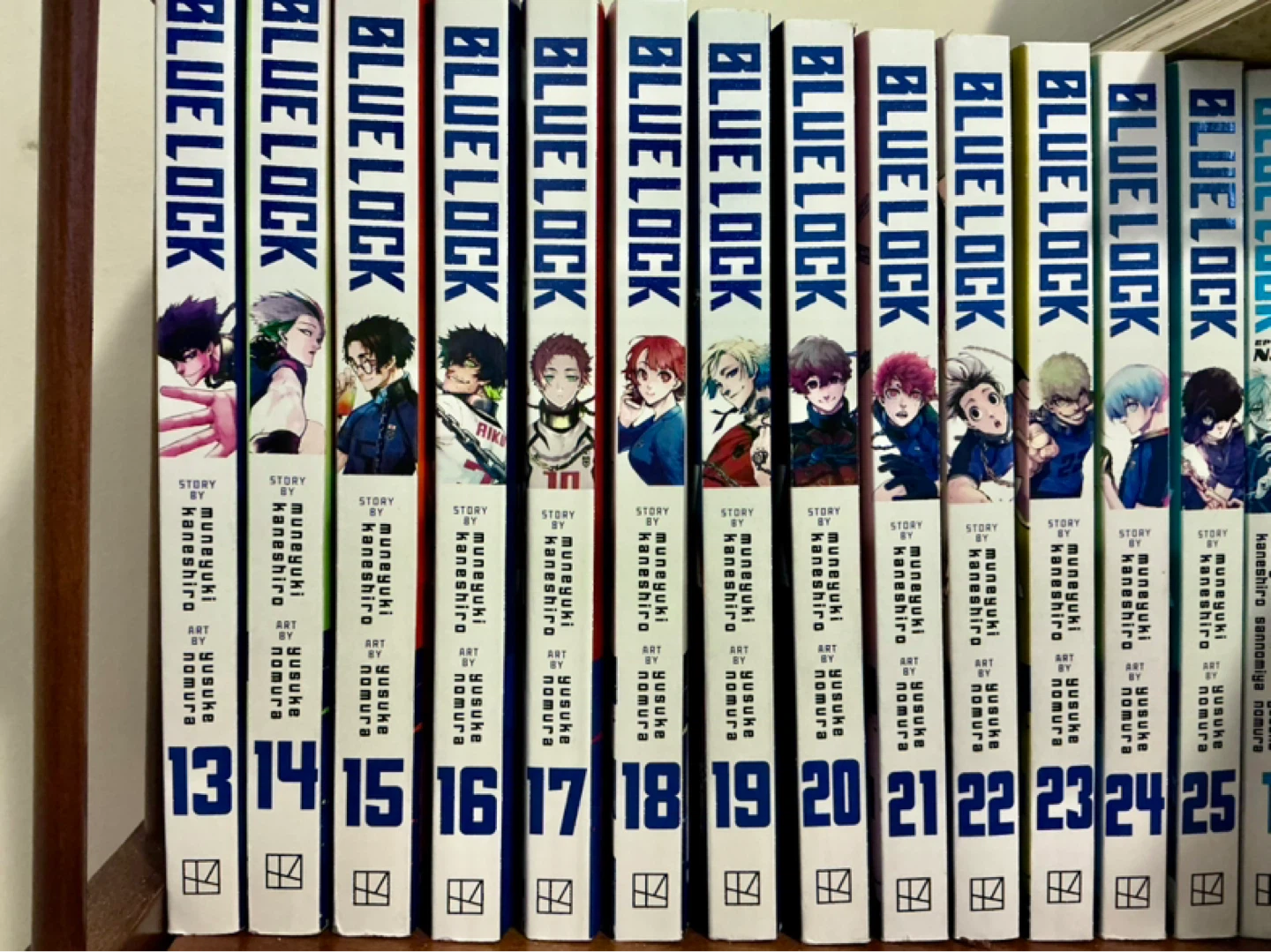 Blue Lock Manga Volumes 13-25