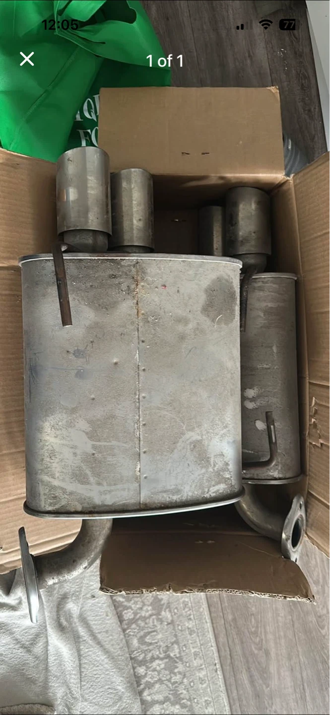 OEM 2022 Subaru WRX Axle-Back Exhaust