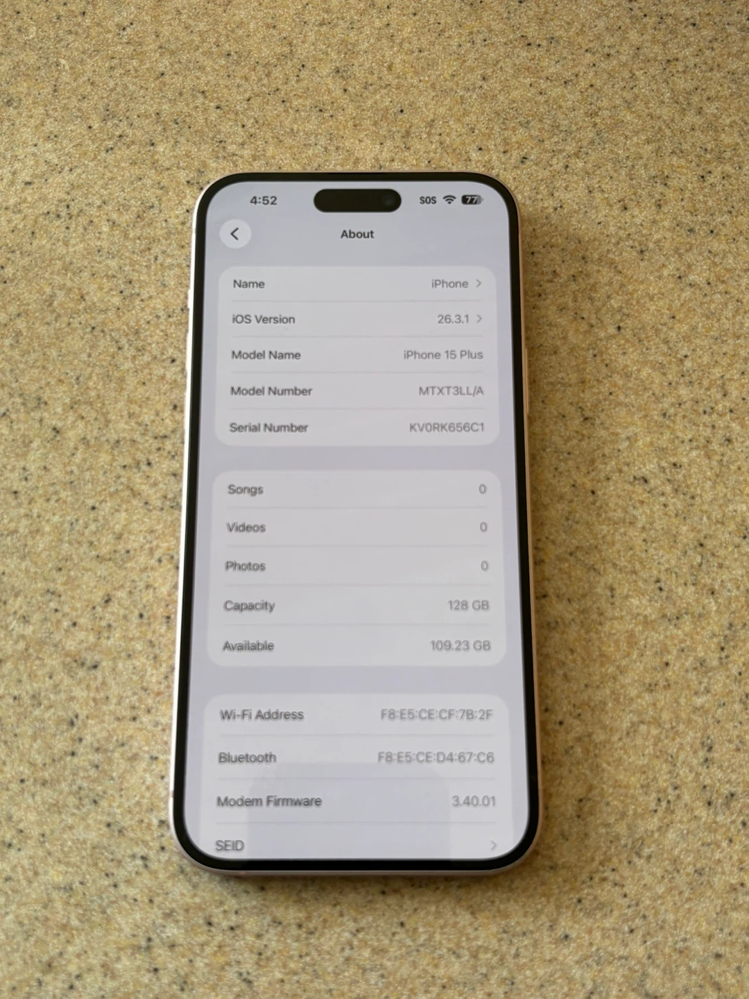 iPhone 15 Plus Unlocked - 128 GB - Pink - photo 5