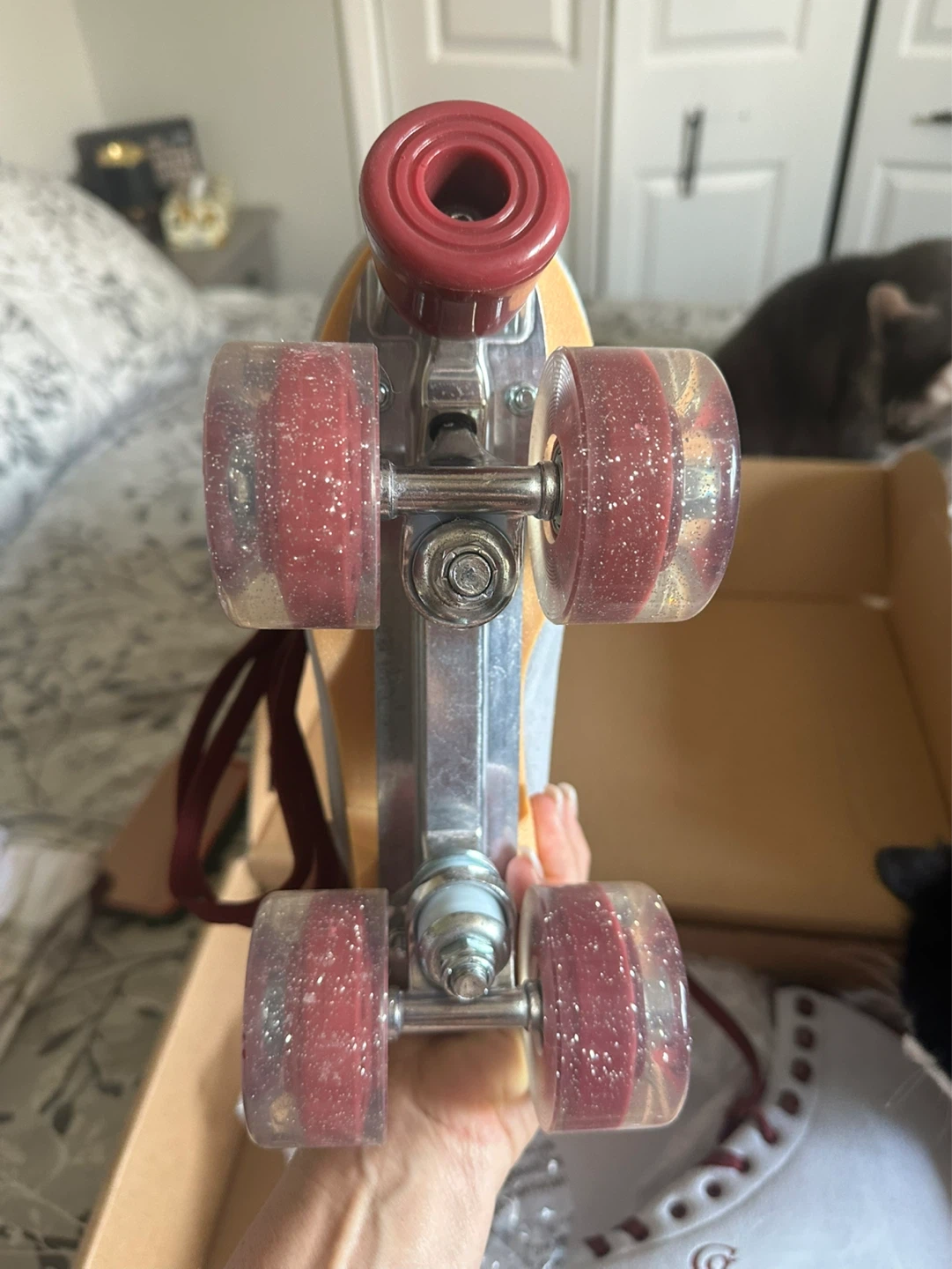 Carlin Candi Girl Blue/Burgundy Roller Skates - photo 2