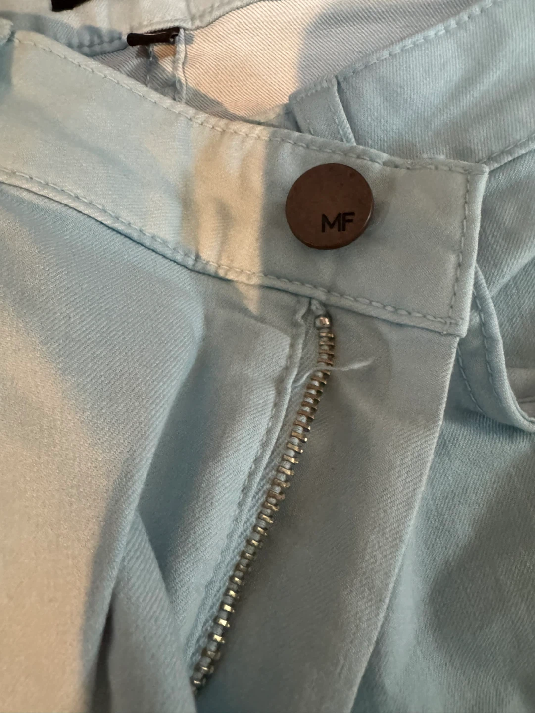 MONFRÈRE Light Blue Wash Denim Jeans Size 34 - photo 5