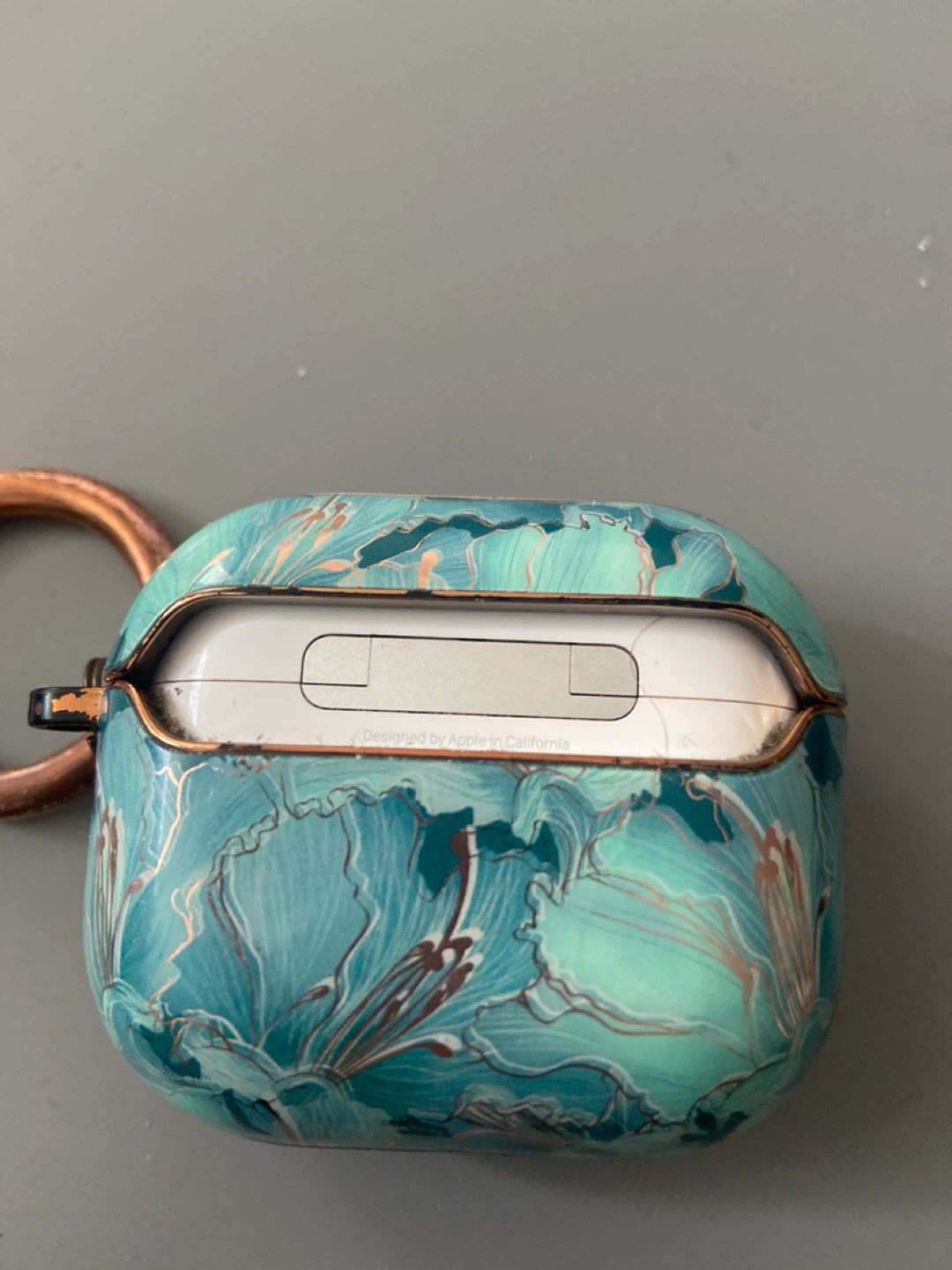 Floral AirPods Pro Case with Keychain - photo 3