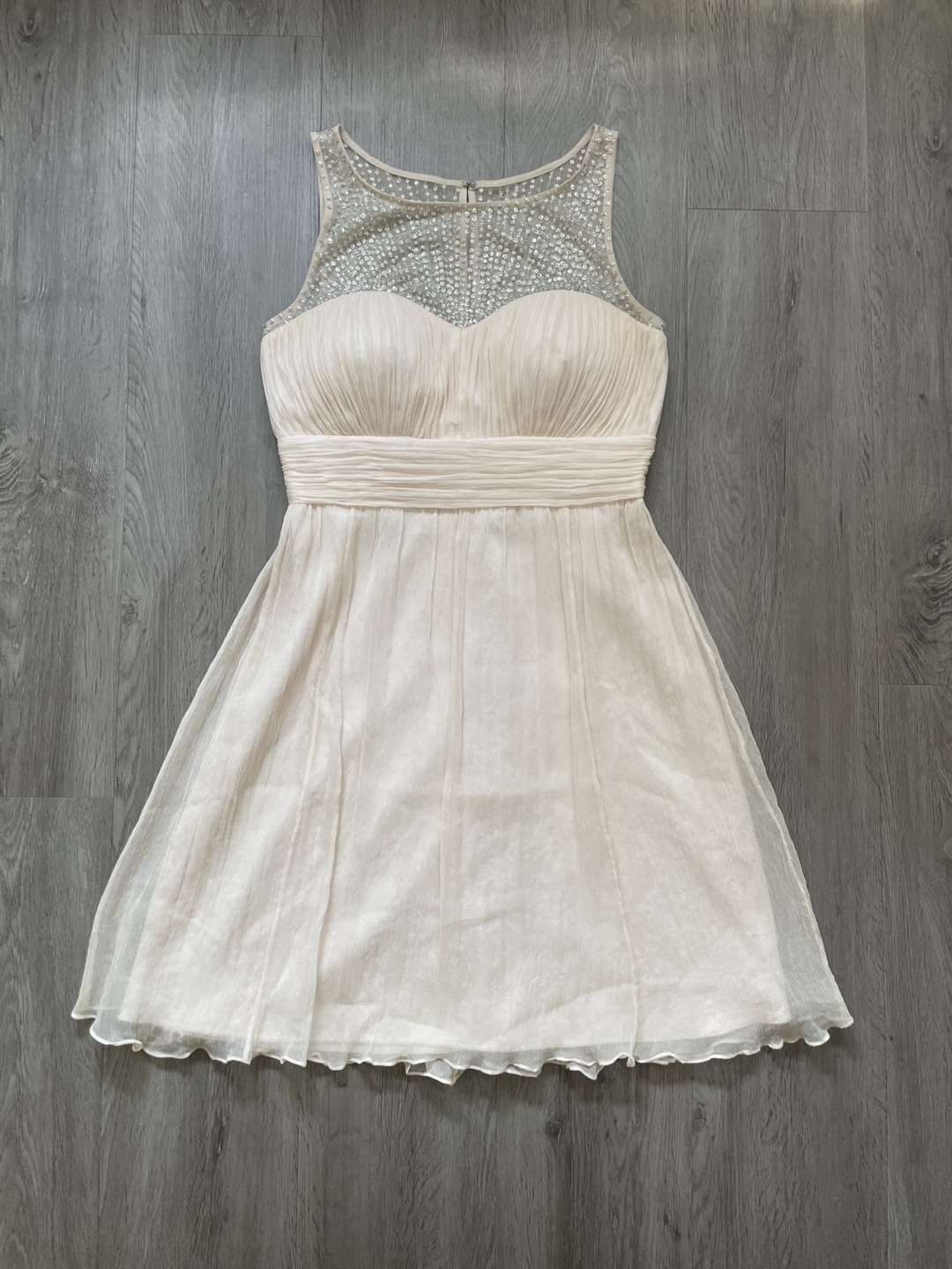 Forever New Embellished Neckline Dress - Size 165/88A