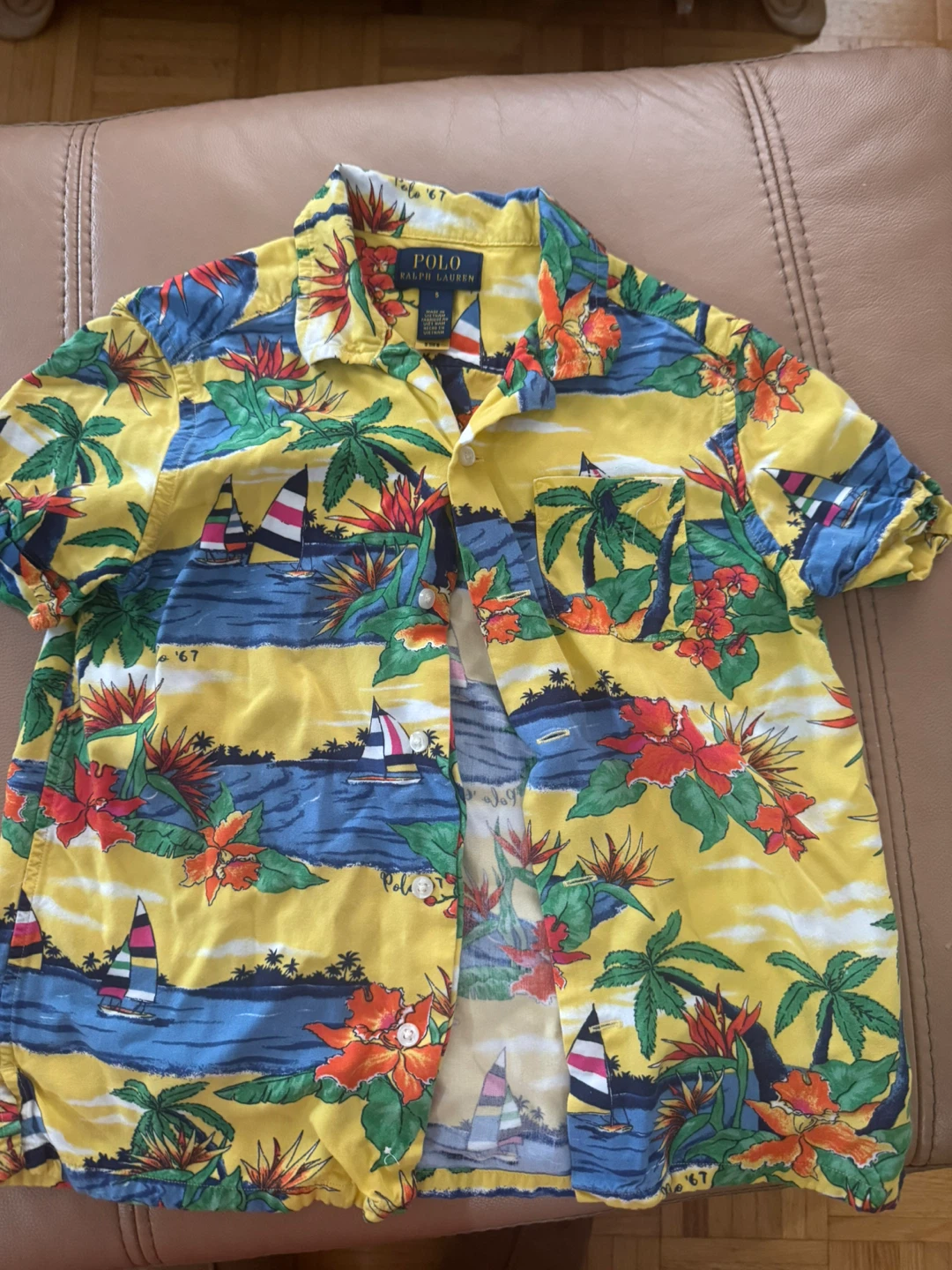 Polo Ralph Lauren Hawaiian Shirt - Size 5