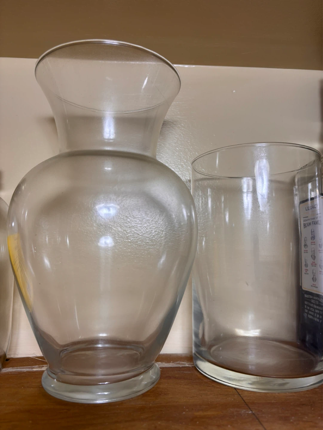 Glass vases