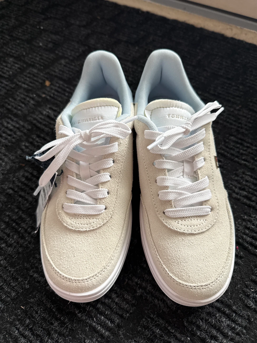 Tommy Hilfiger Suede Sneakers - Beige - Size 8.5 US - photo 2