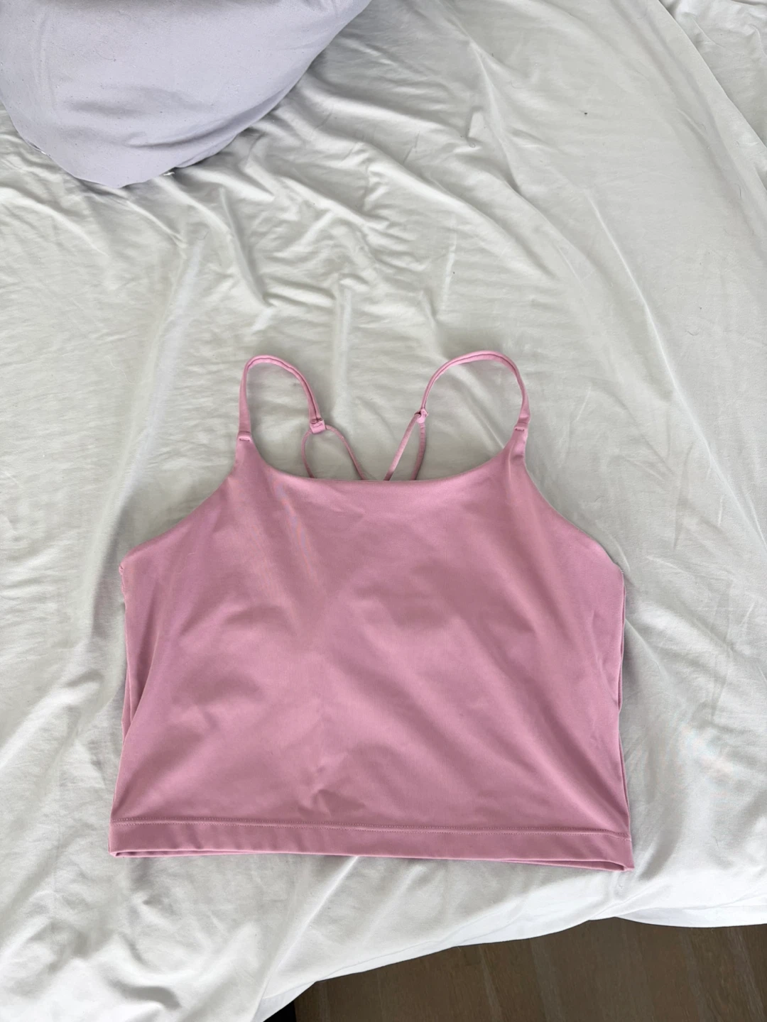 Pink Sports Bra