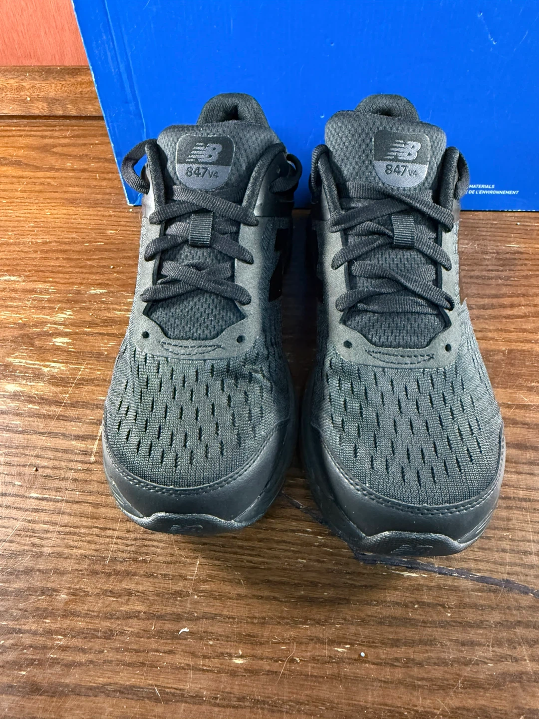New Balance 847v4 Triple Black Women’s Casual Sneakers Sz US 7,5 - photo 5