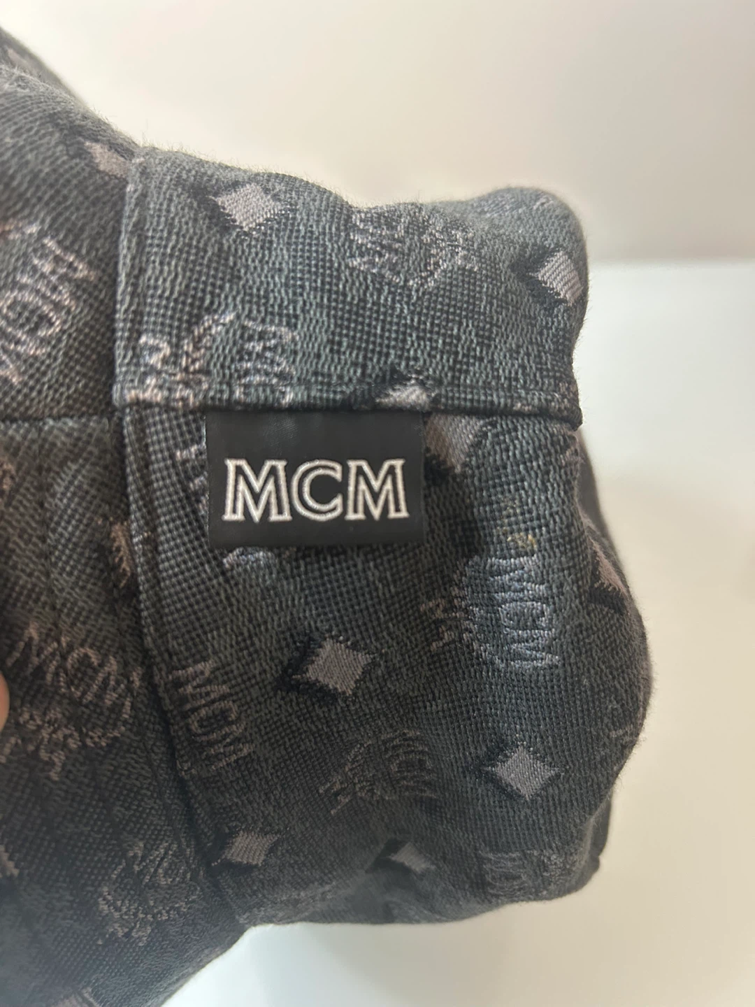 MCM Bucket Hat - Grey Monogram - photo 2