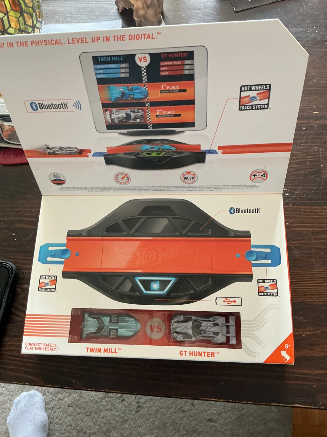 Hot Wheels id Race Portal Track System with Cars - photo 2