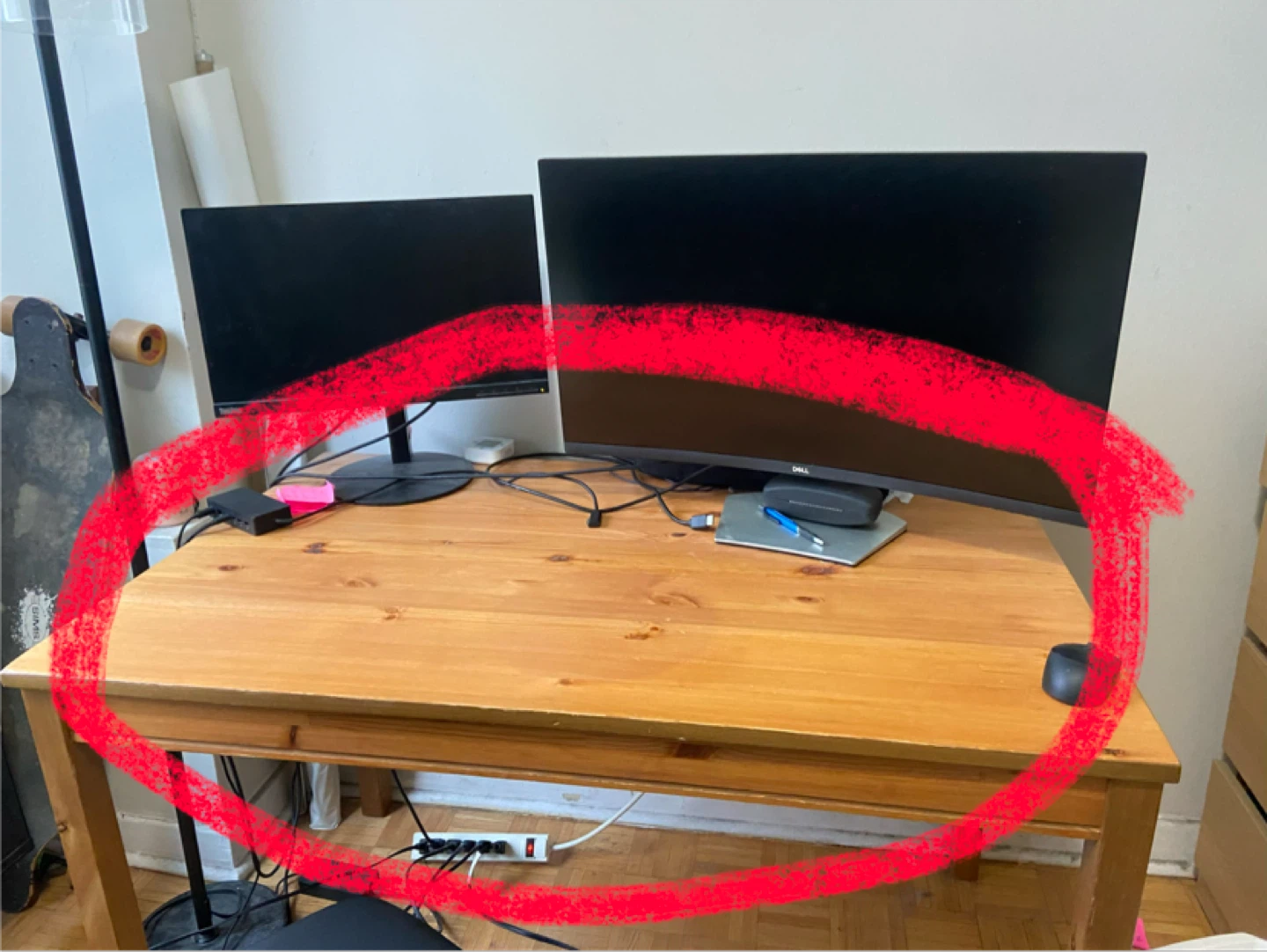 Wood Desk for work