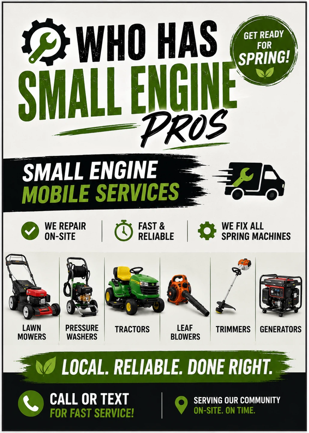 Small Engine Mobile Services