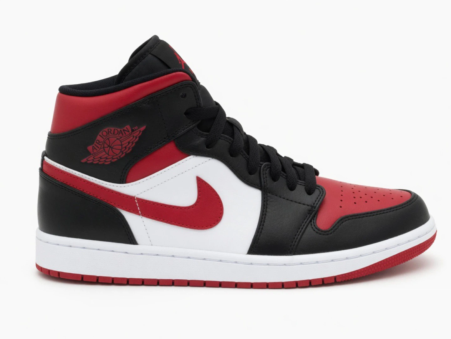 Air Jordan 1 Mid SE 'Chicago Black Toe' Men's Shoes - photo 2