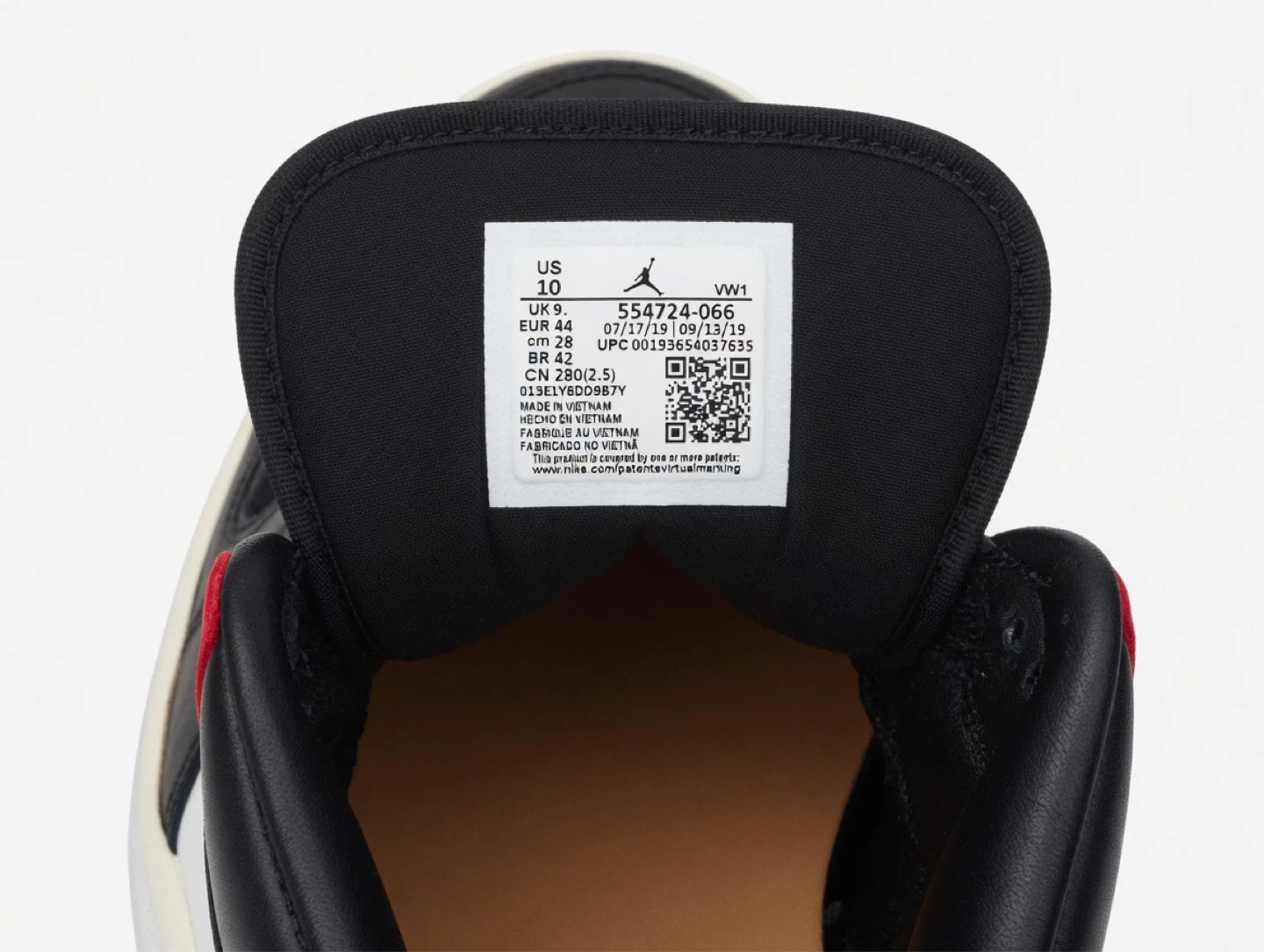 Air Jordan 1 Mid SE 'Chicago Black Toe' Men's Shoes - photo 4