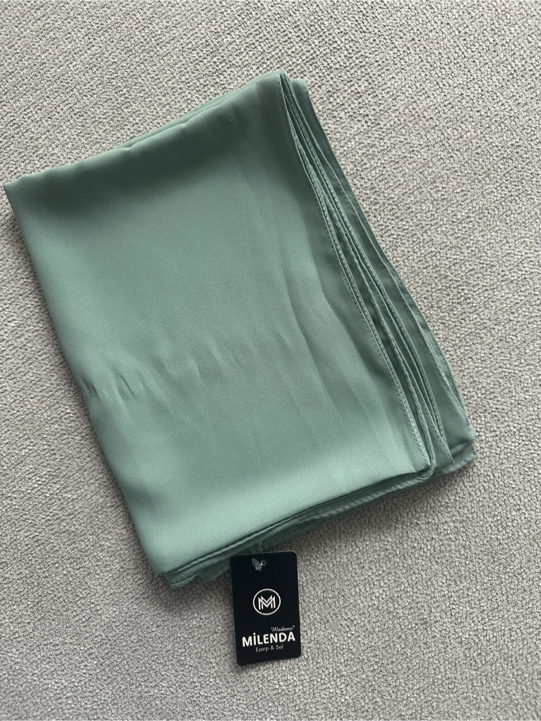 Madame Milenda Hijab Scarf - Sage Green