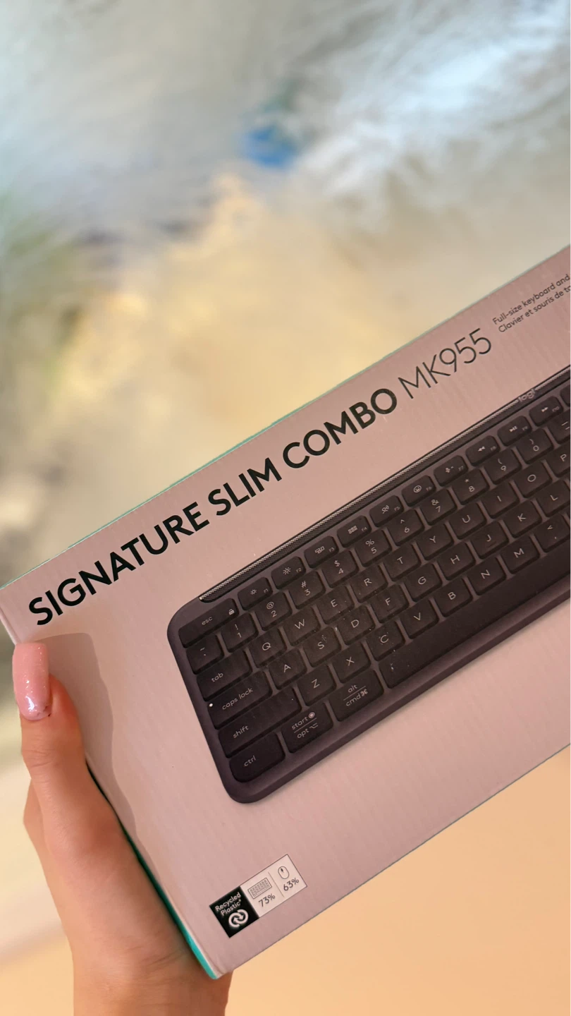 Logitech Signature Slim Combo MK955 Keyboard and Mouse - photo 3