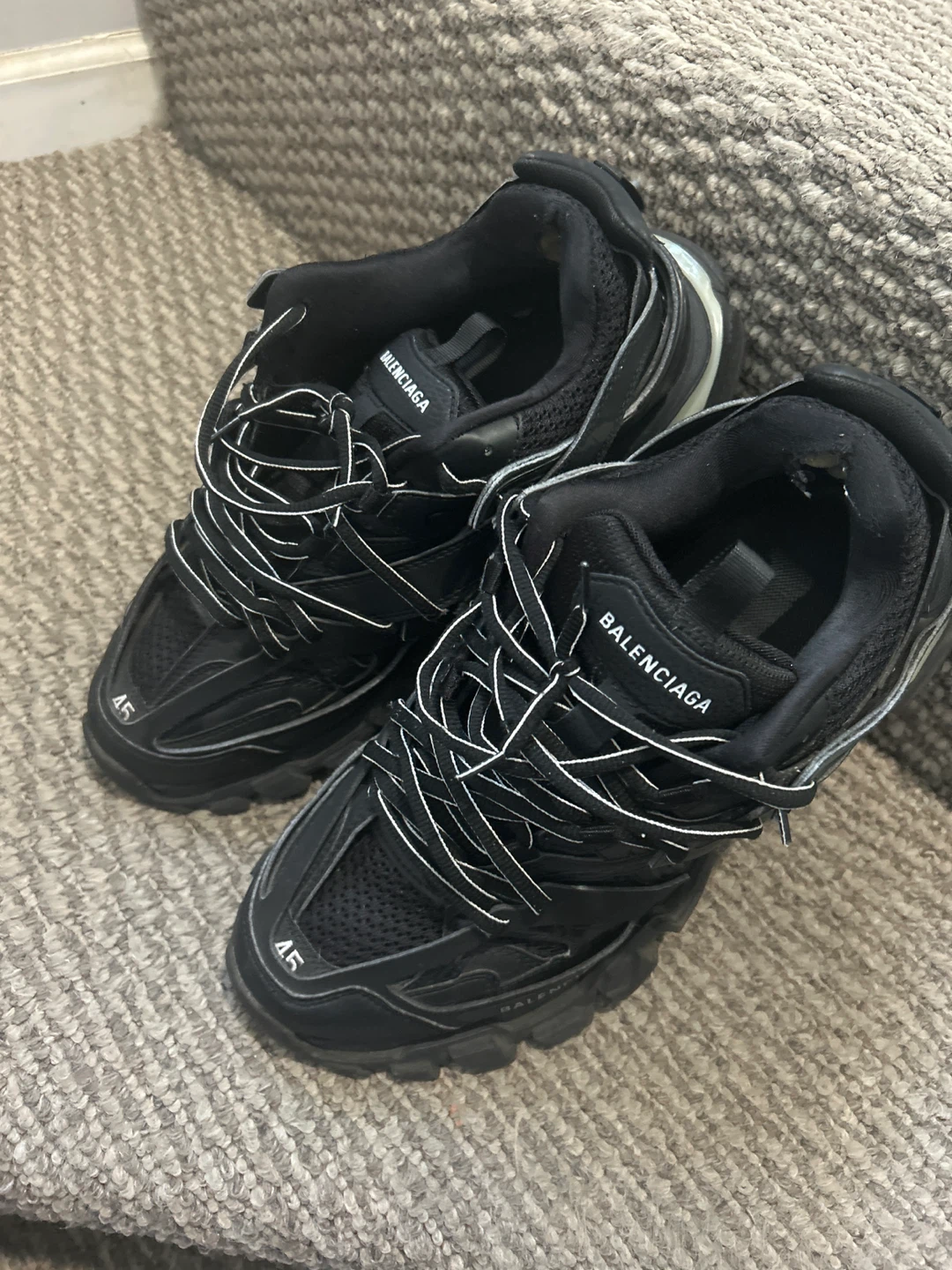 Balenciaga Track Sneakers - Black - - photo 2