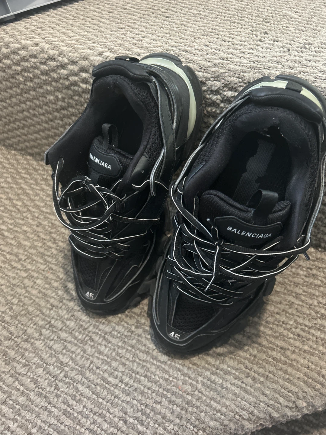 Balenciaga Track Sneakers - Black -