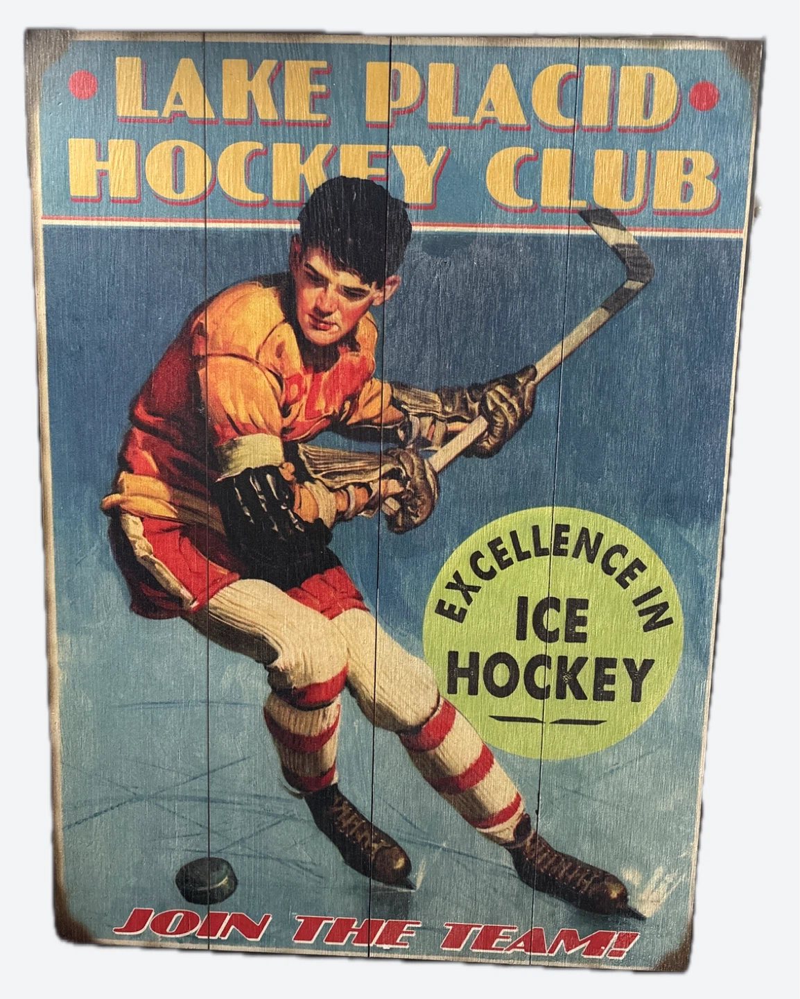 Lake Placid Hockey Club Wood Signs - photo 3