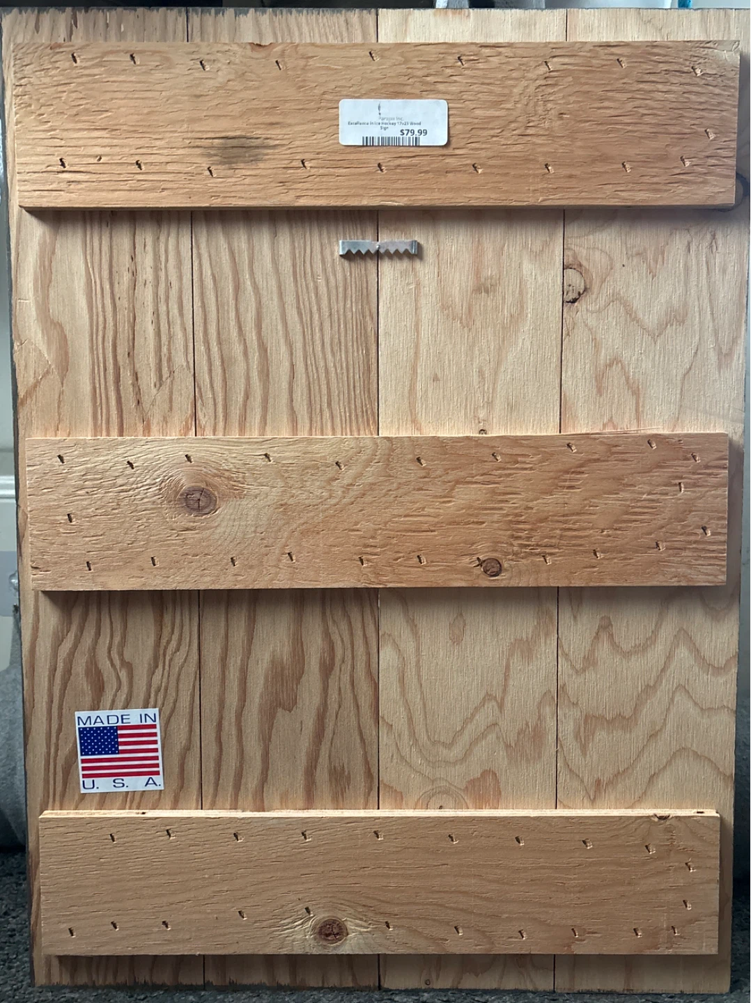 Lake Placid Hockey Club Wood Signs - photo 4