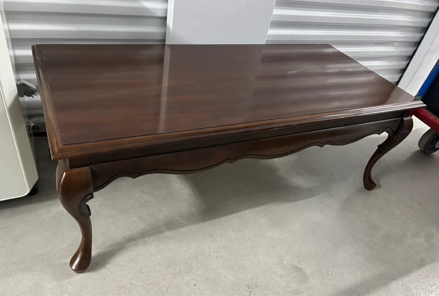 Dark Wood Coffee Table