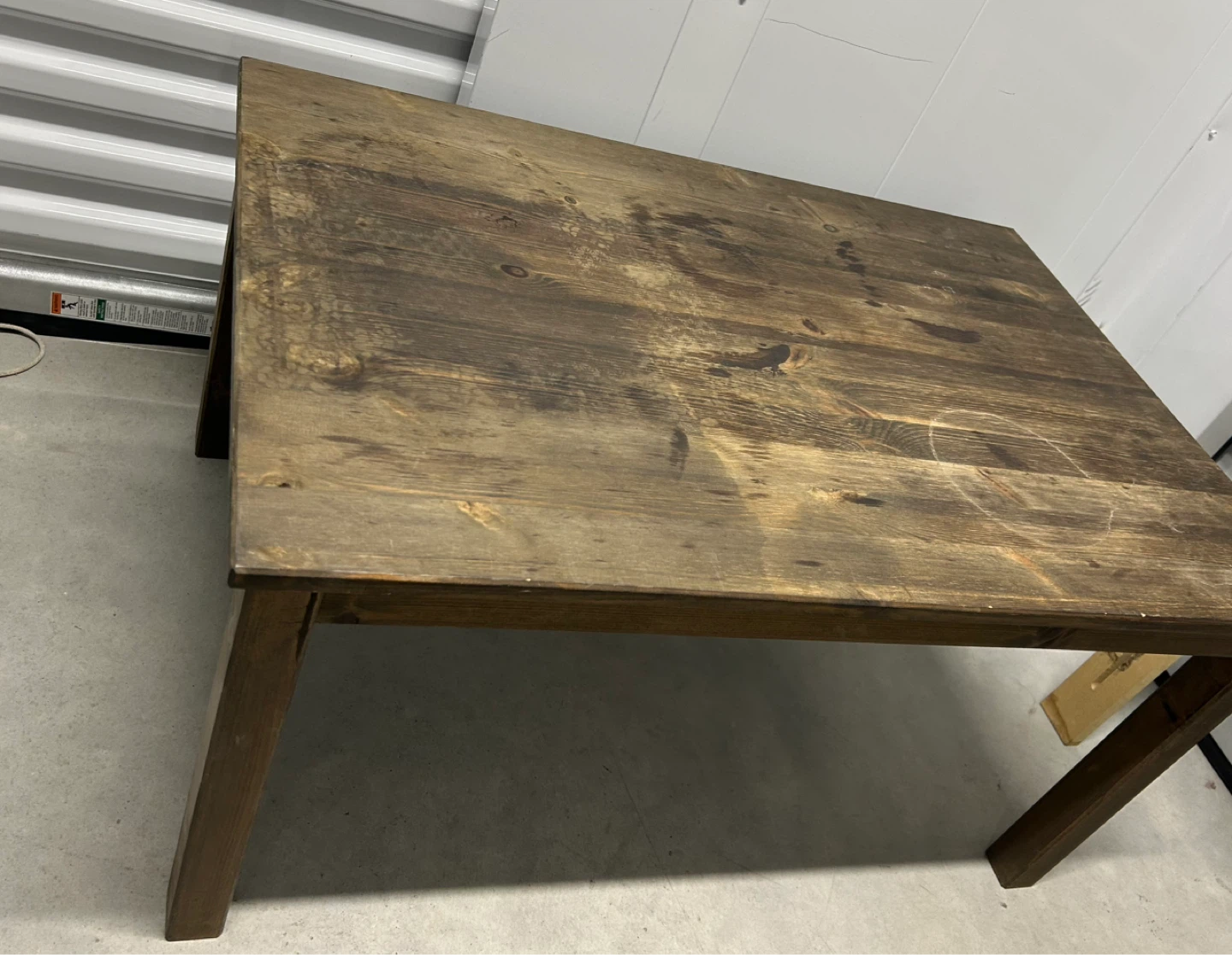 Rustic Wooden Utility Table