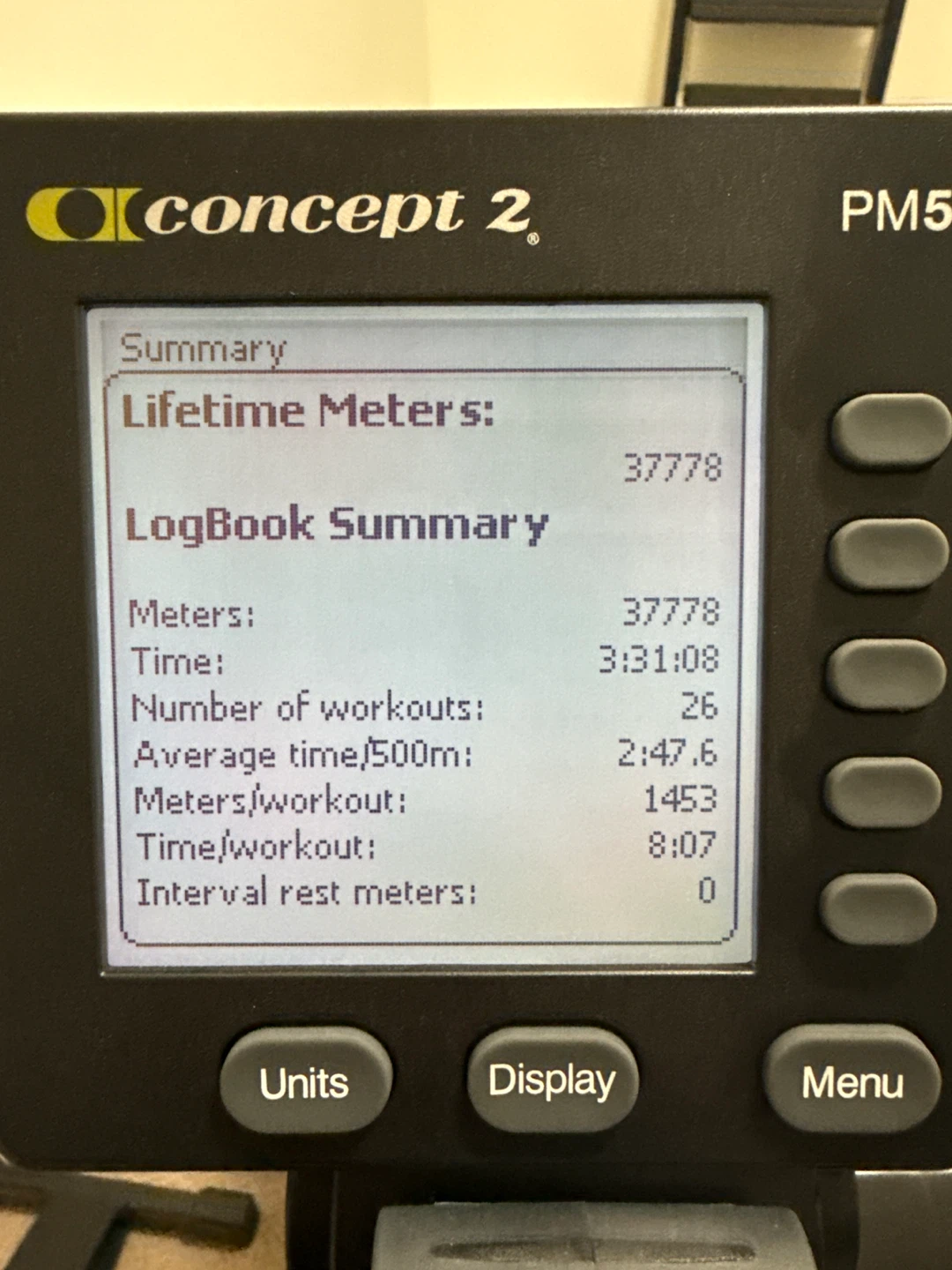 Concept 2 RowERG PM5 Rower - photo 4