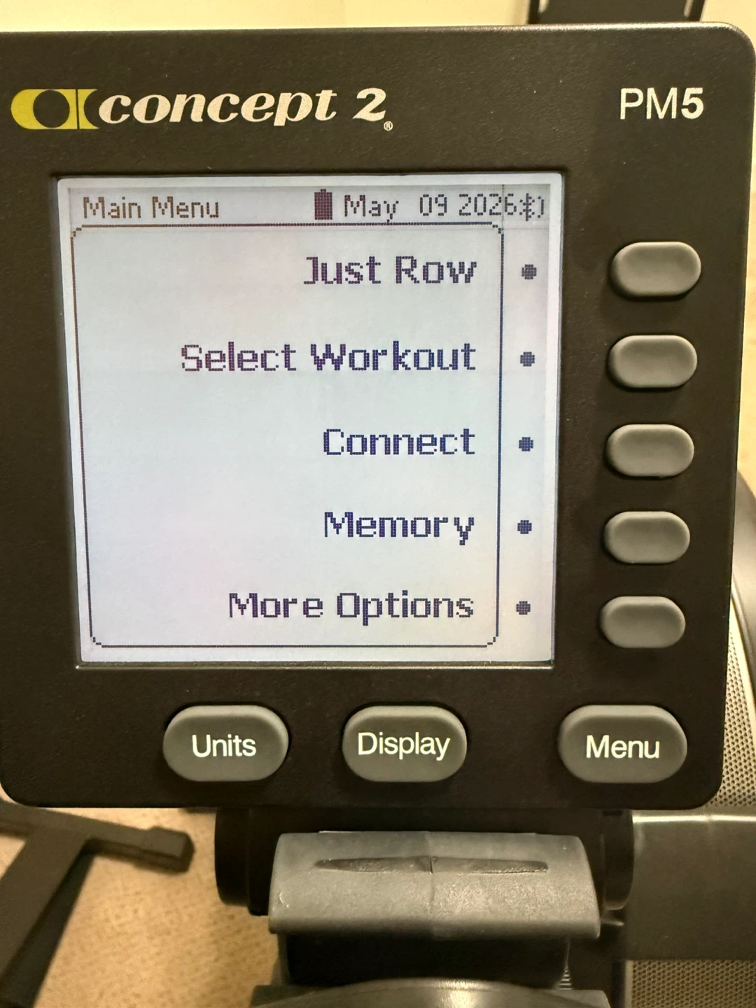 Concept 2 RowERG PM5 Rower - photo 3
