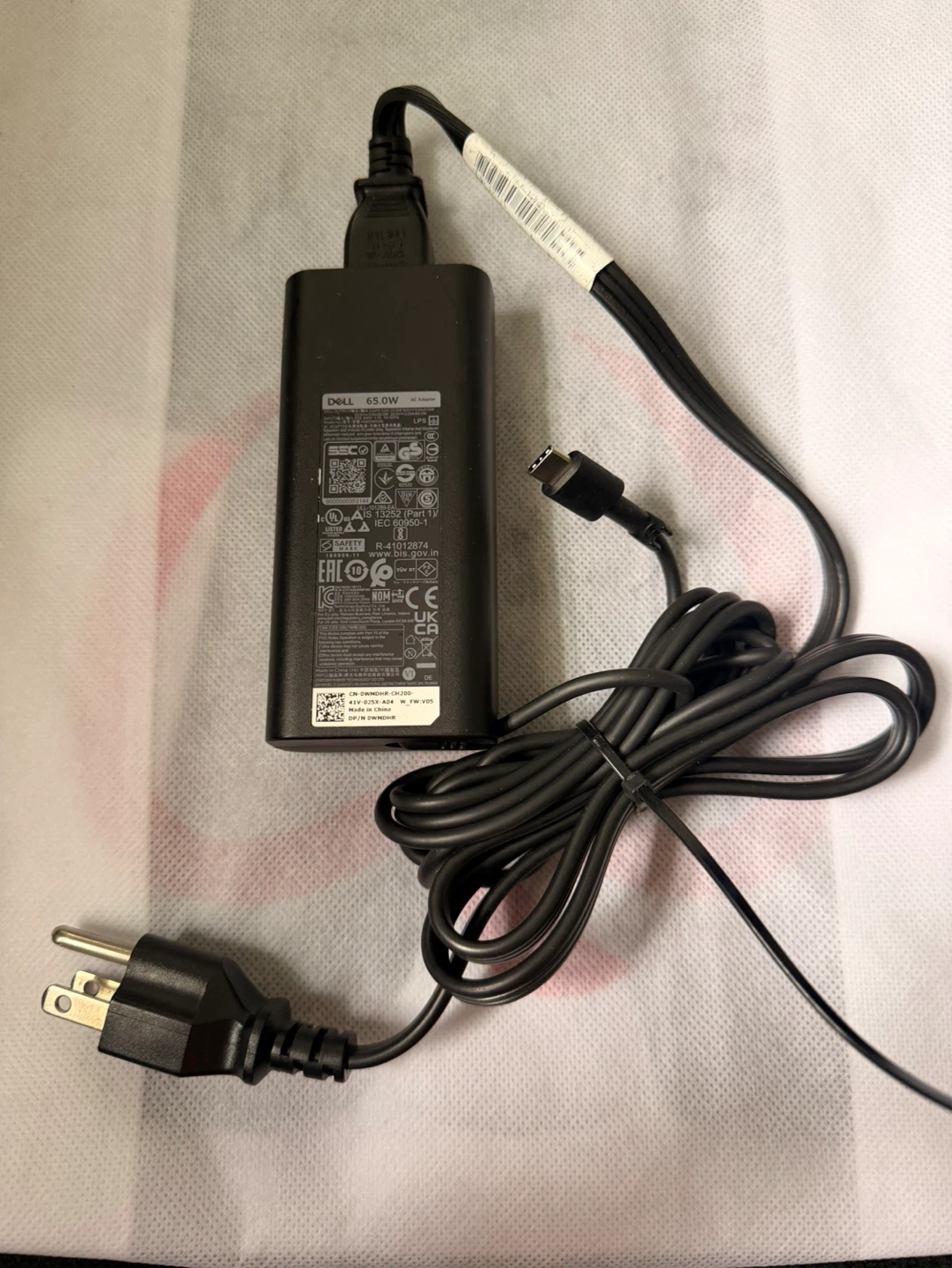 Dell 65W USB-C AC Adapter Charger - photo 3