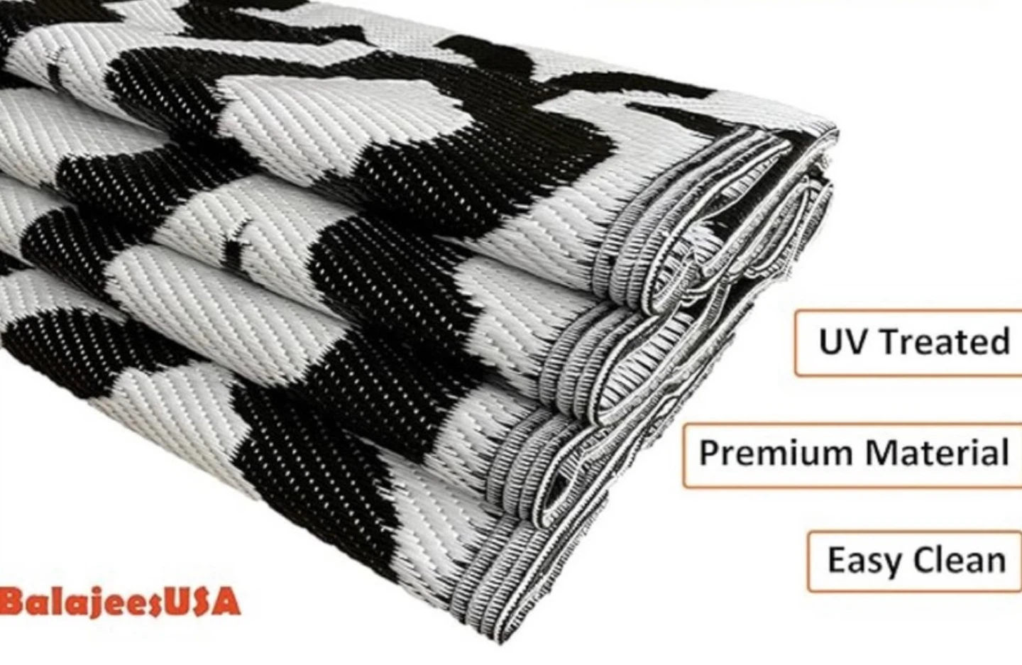 Factory Sealed BalajeesUSA Outdoor Patio Rugs Clearance 9'x12' - photo 4
