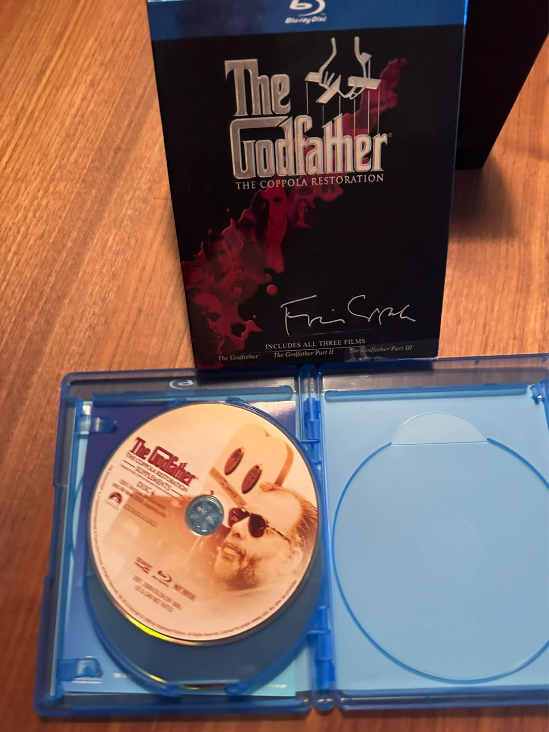 The Godfather Trilogy The Coppola Restoration Blu-ray - photo 5