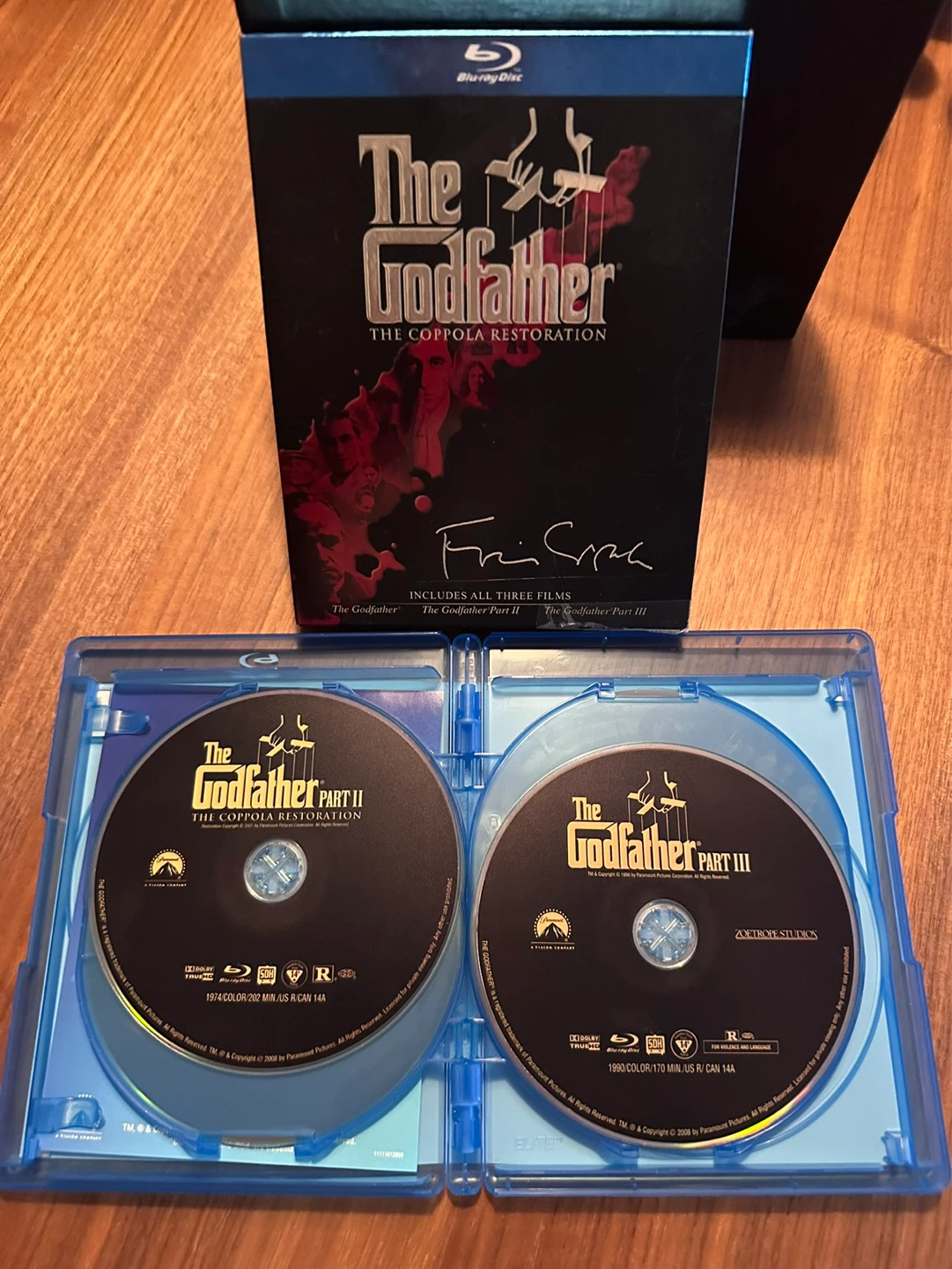 The Godfather Trilogy The Coppola Restoration Blu-ray - photo 4