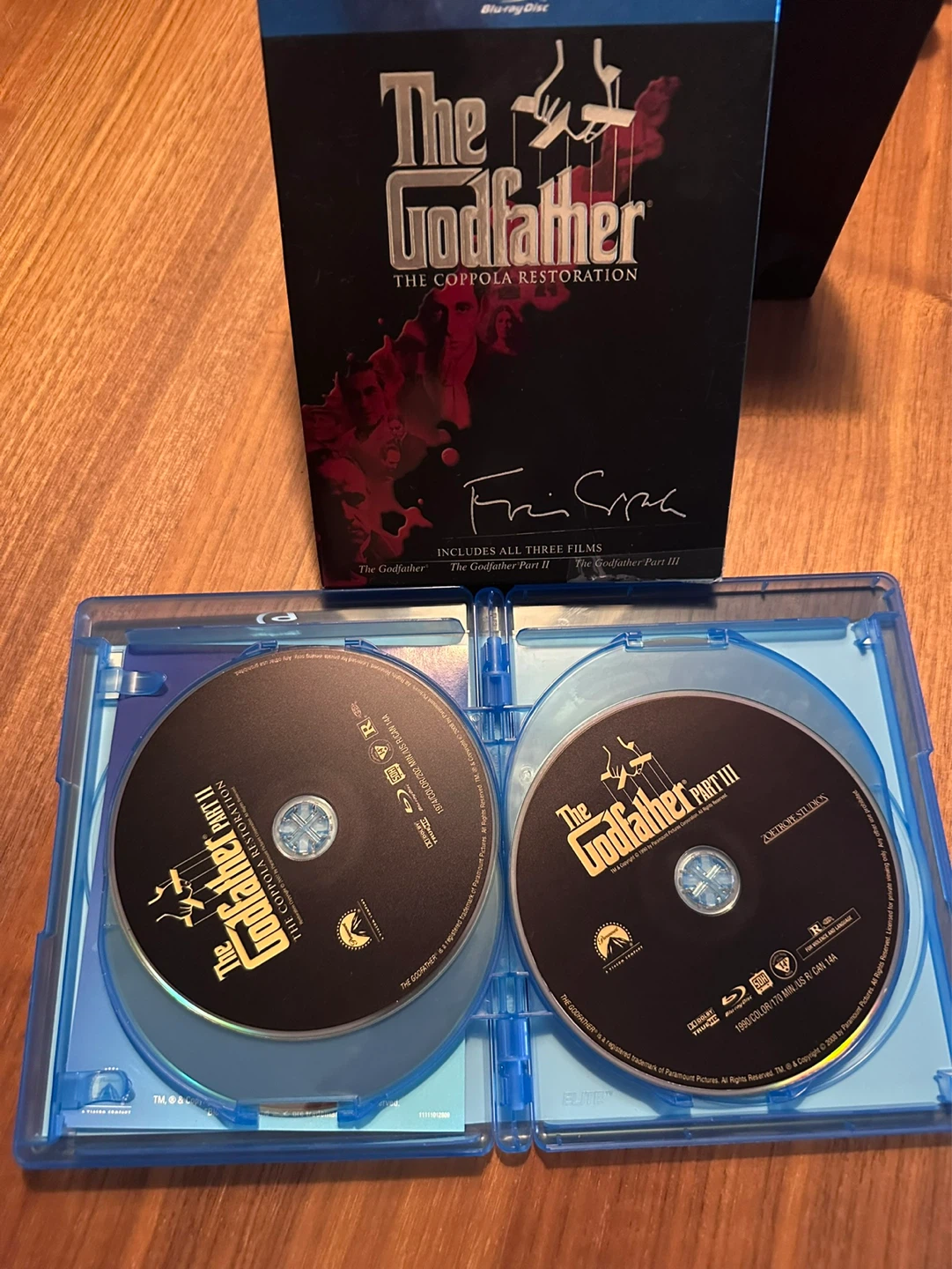 The Godfather Trilogy The Coppola Restoration Blu-ray - photo 3
