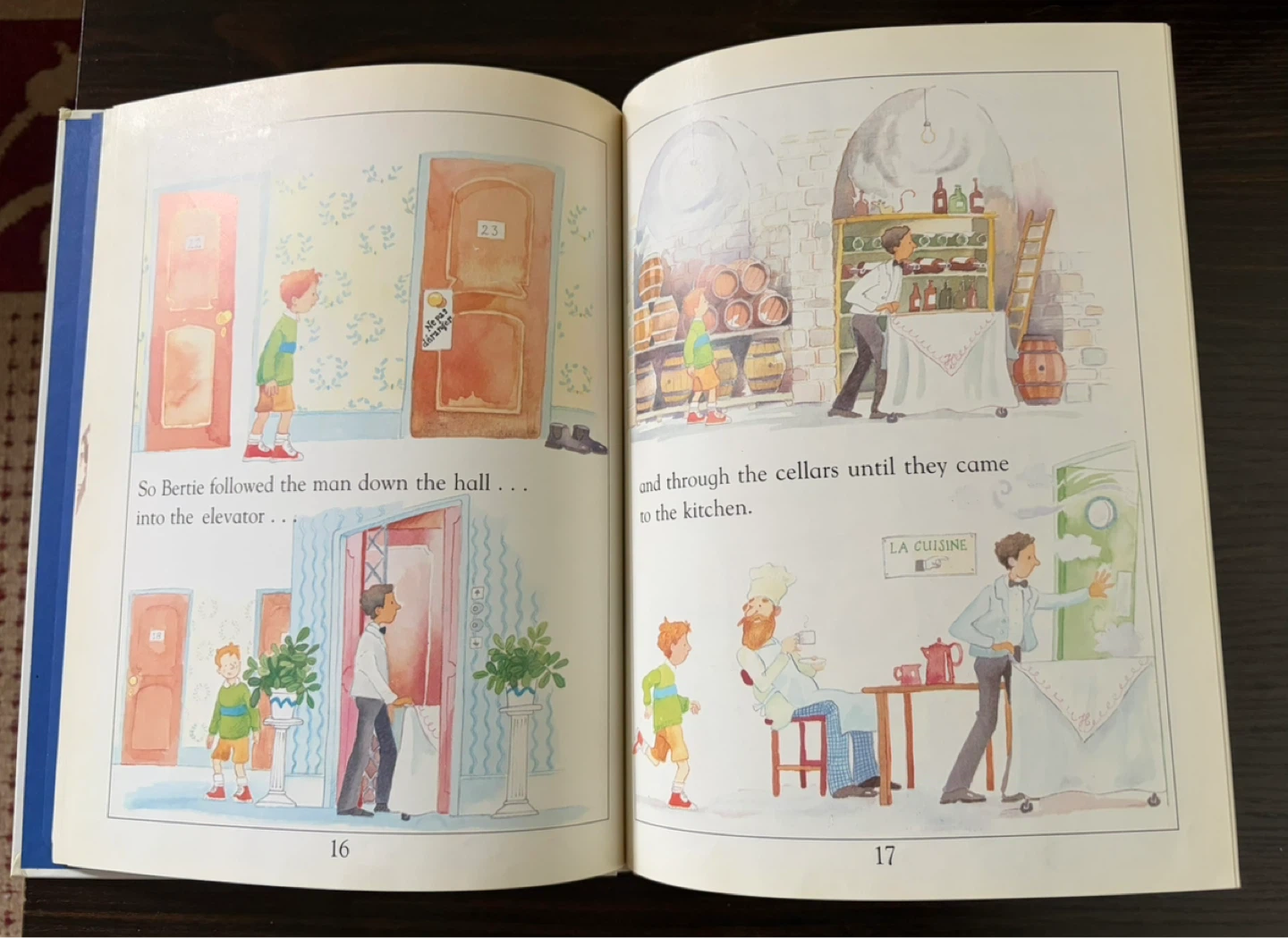Bon Appétit, Bertie! Children's Book by Joan Knight - photo 2