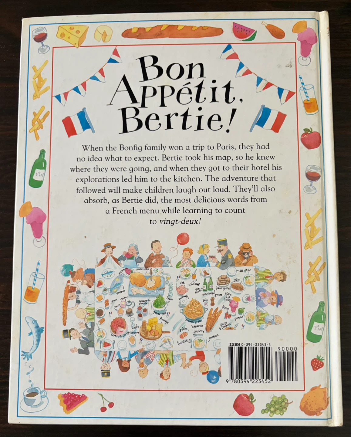 Bon Appétit, Bertie! Children's Book by Joan Knight - photo 3