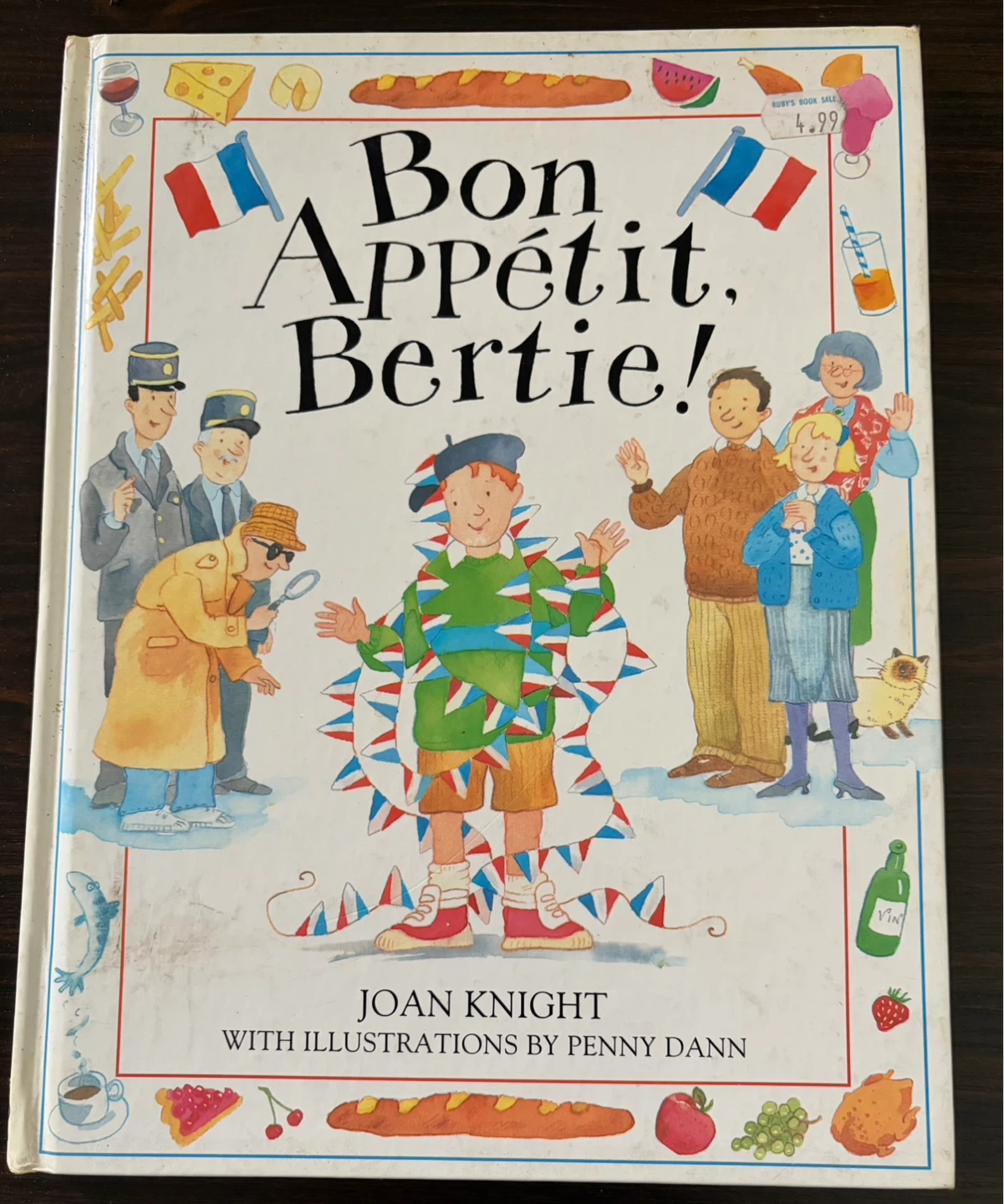 Bon Appétit, Bertie! Children's Book by Joan Knight