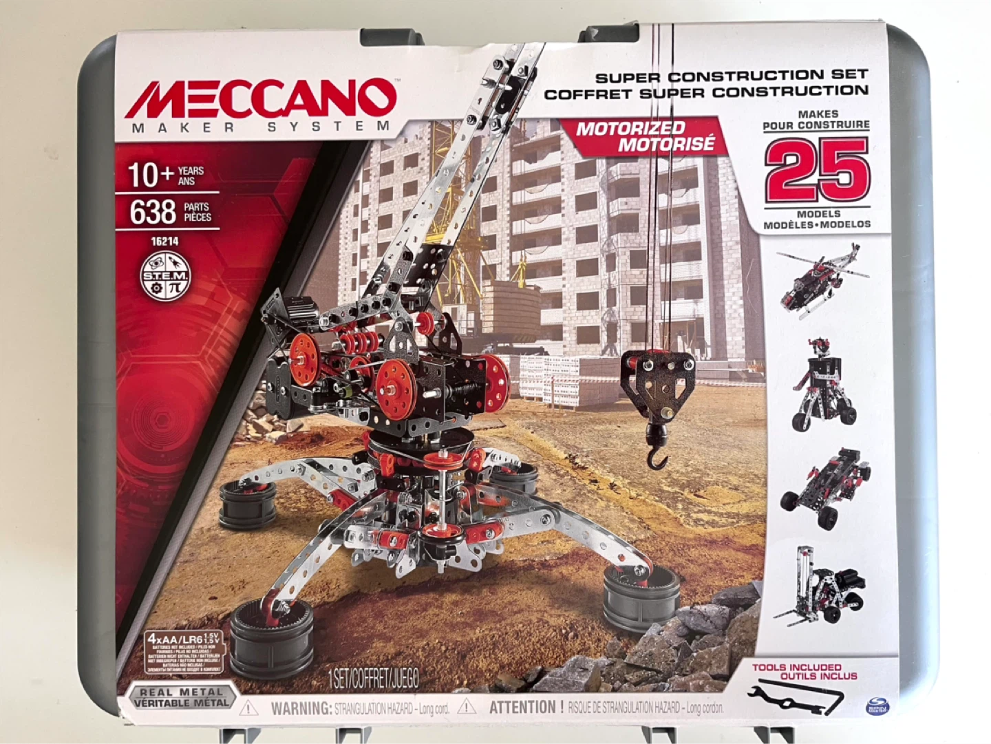 Meccano Super Construction Set with 25 Models - photo 3