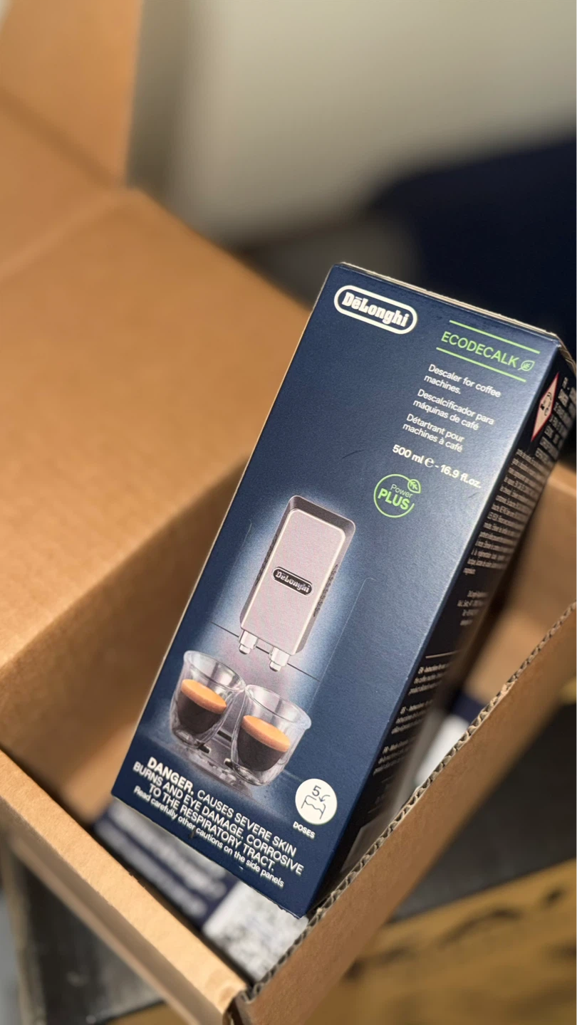New DeLonghi EcoDecalk Coffee Machine Descaler - 500ml