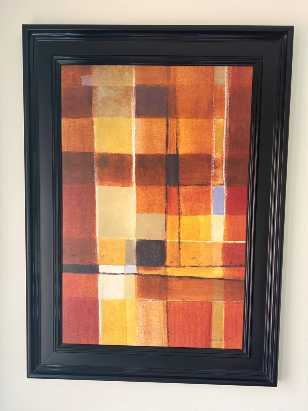 Framed Abstract Art Print