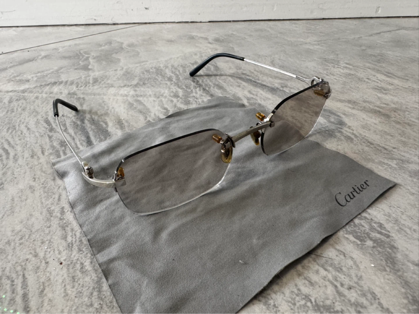 Cartier Rimless Sunglasses
