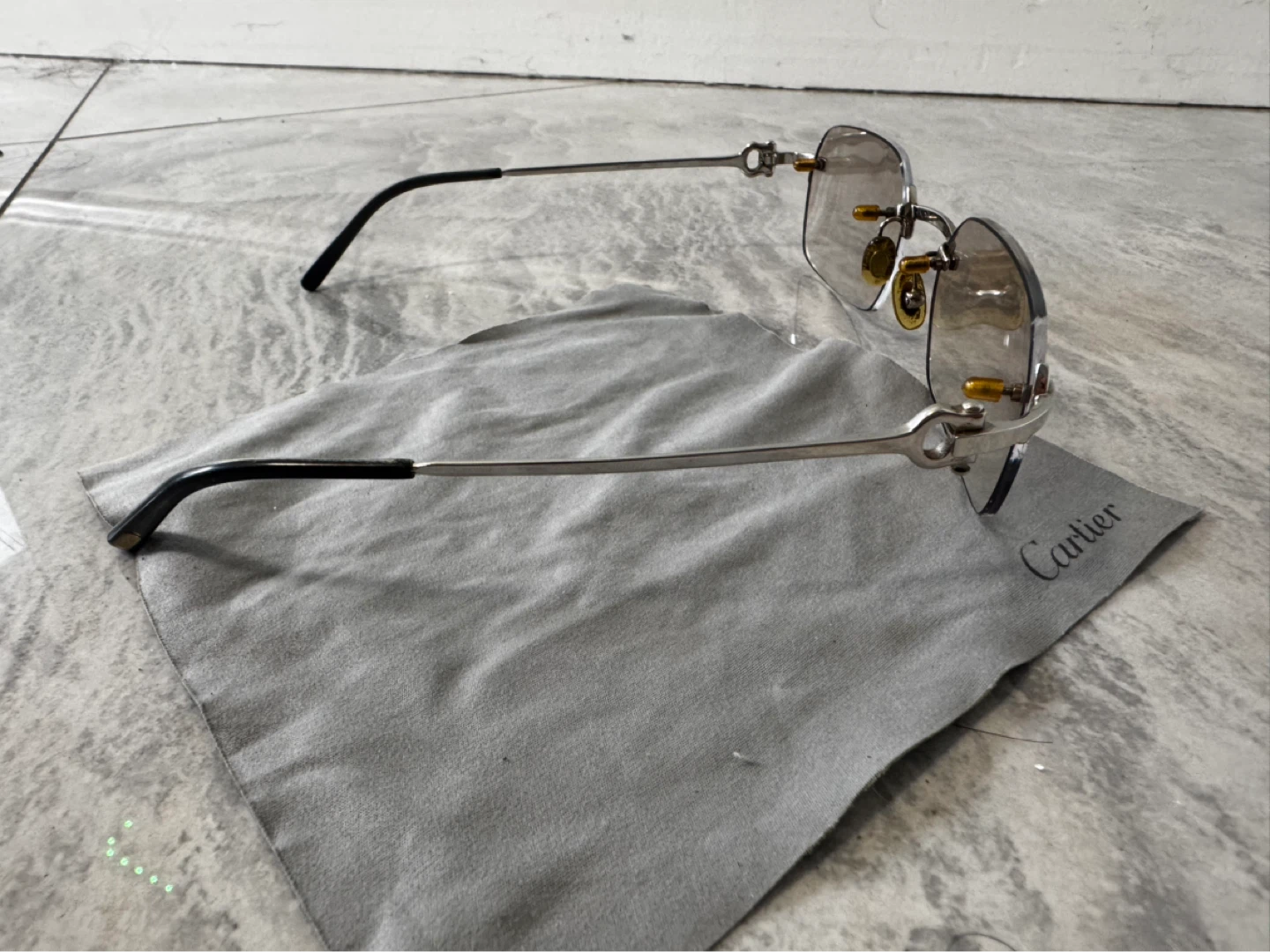 Cartier Rimless Sunglasses - photo 2