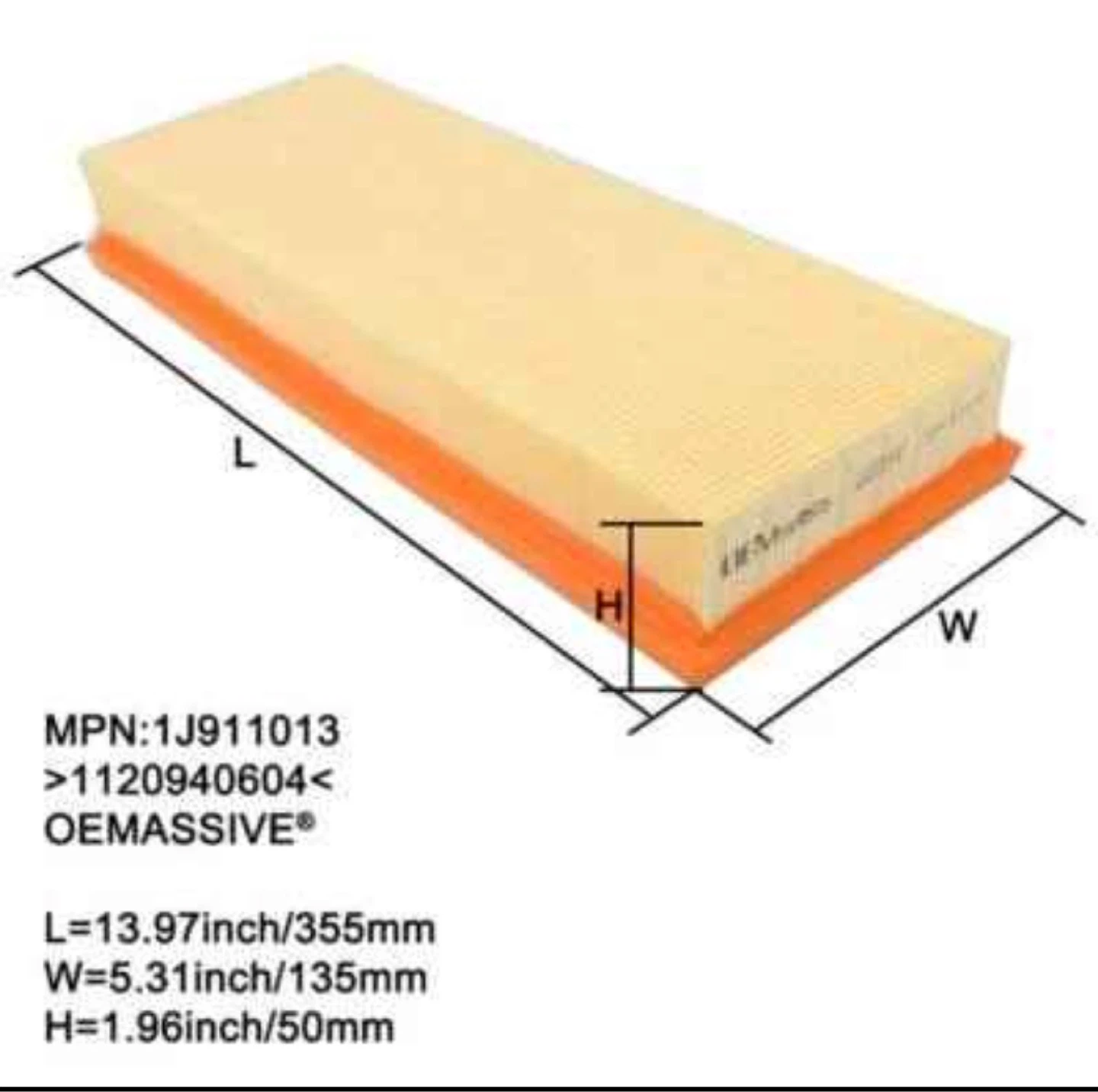 2pcs/set Air Filter for 2008 to 2014 C300 - photo 2