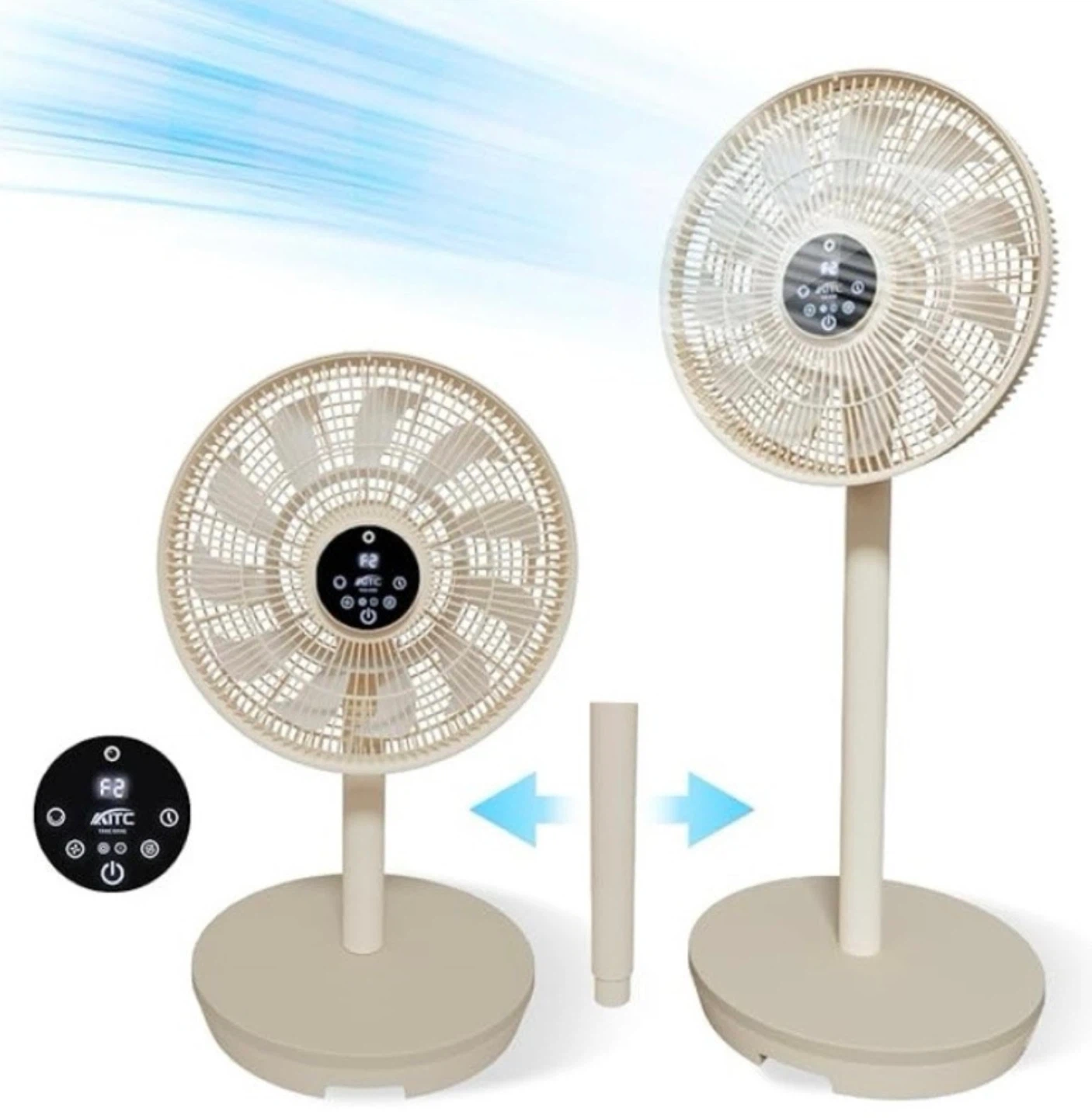 New in Box AI Smart Pedestal Fan